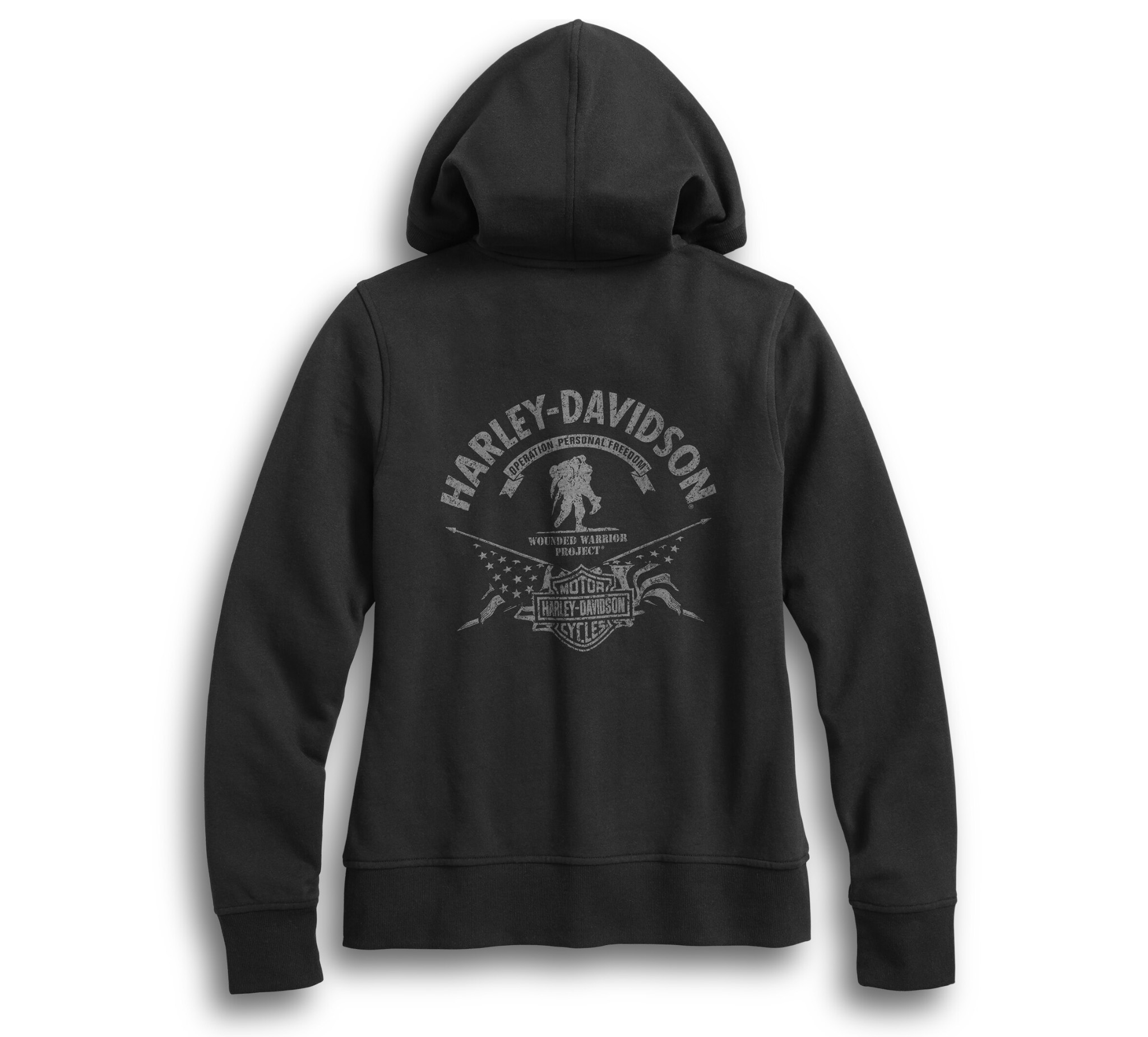 Women's Harley-Davidson Wounded Warrior Project Stars & Stripes Hoodie