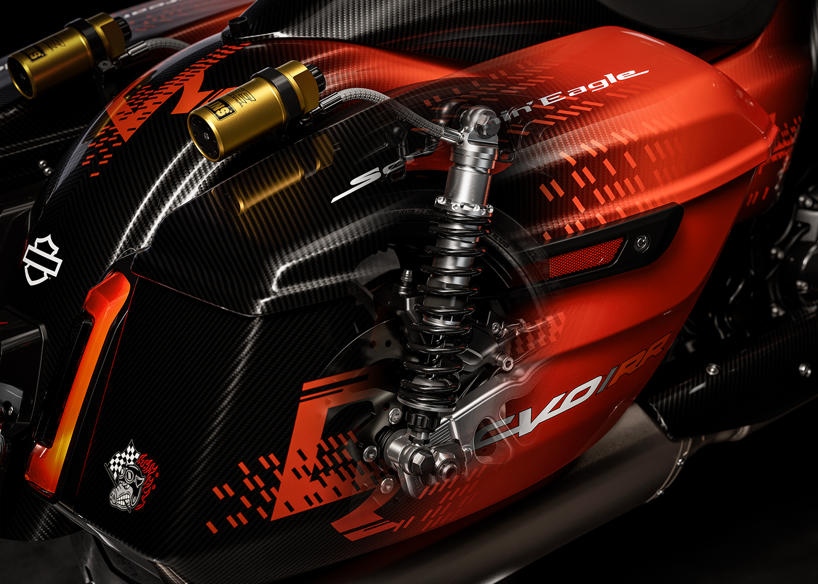 CVO Road Glide RR Race-spec Öhlins suspension