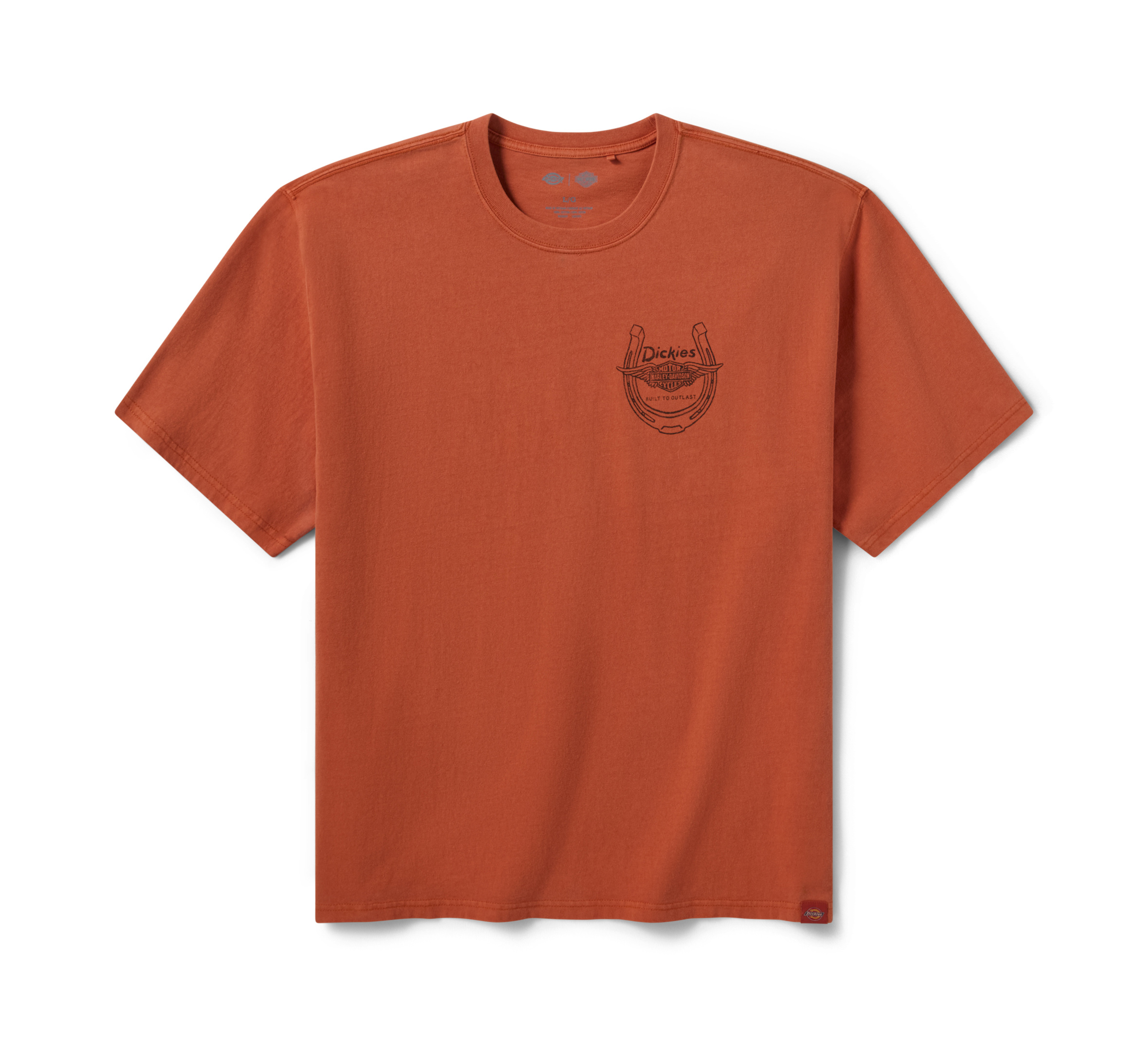 Dickies Mannen zwaargewicht ronde hals korte mouw Tee werk Utility T-Shirt