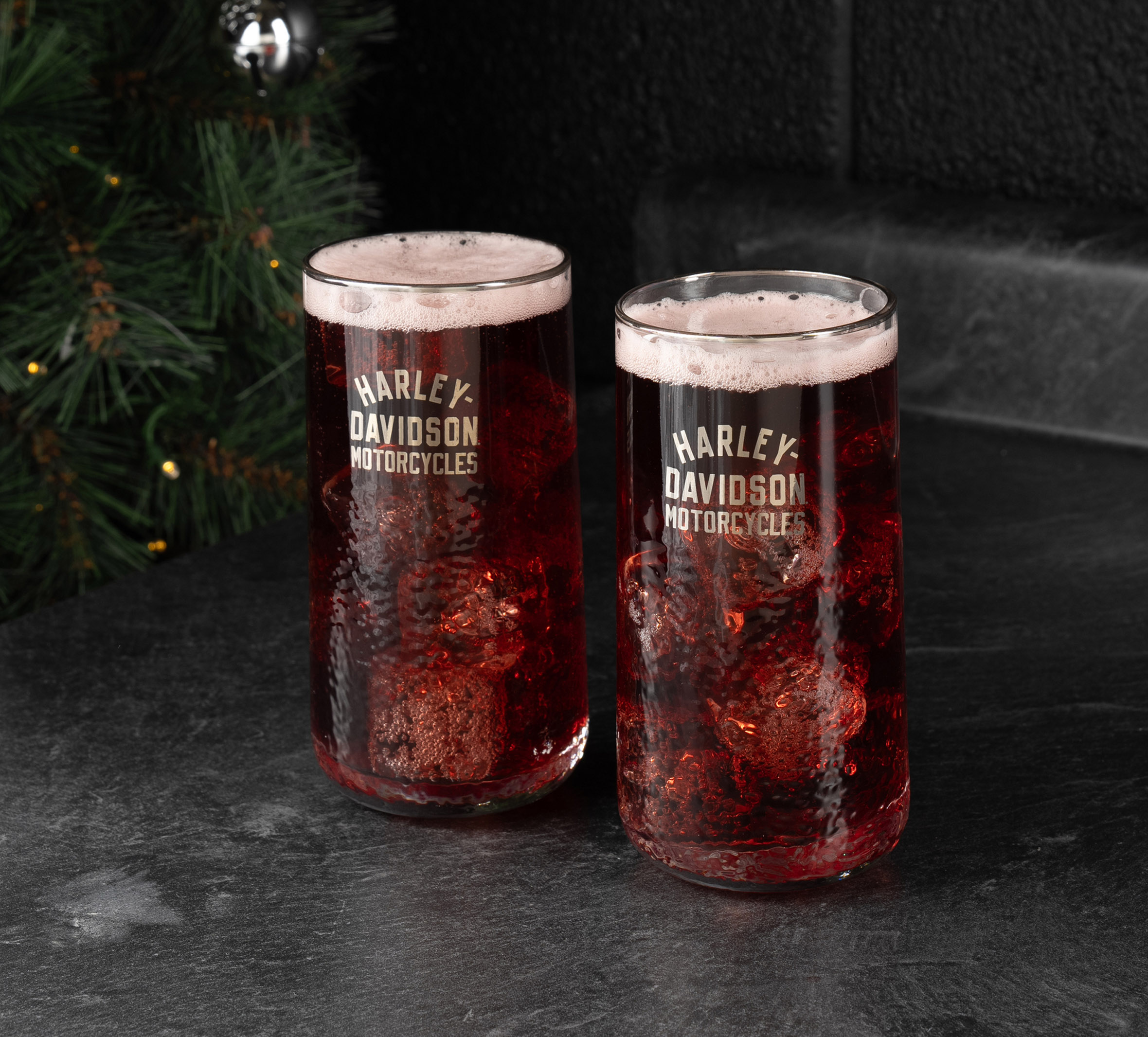 Pebbled Highball Set of 2