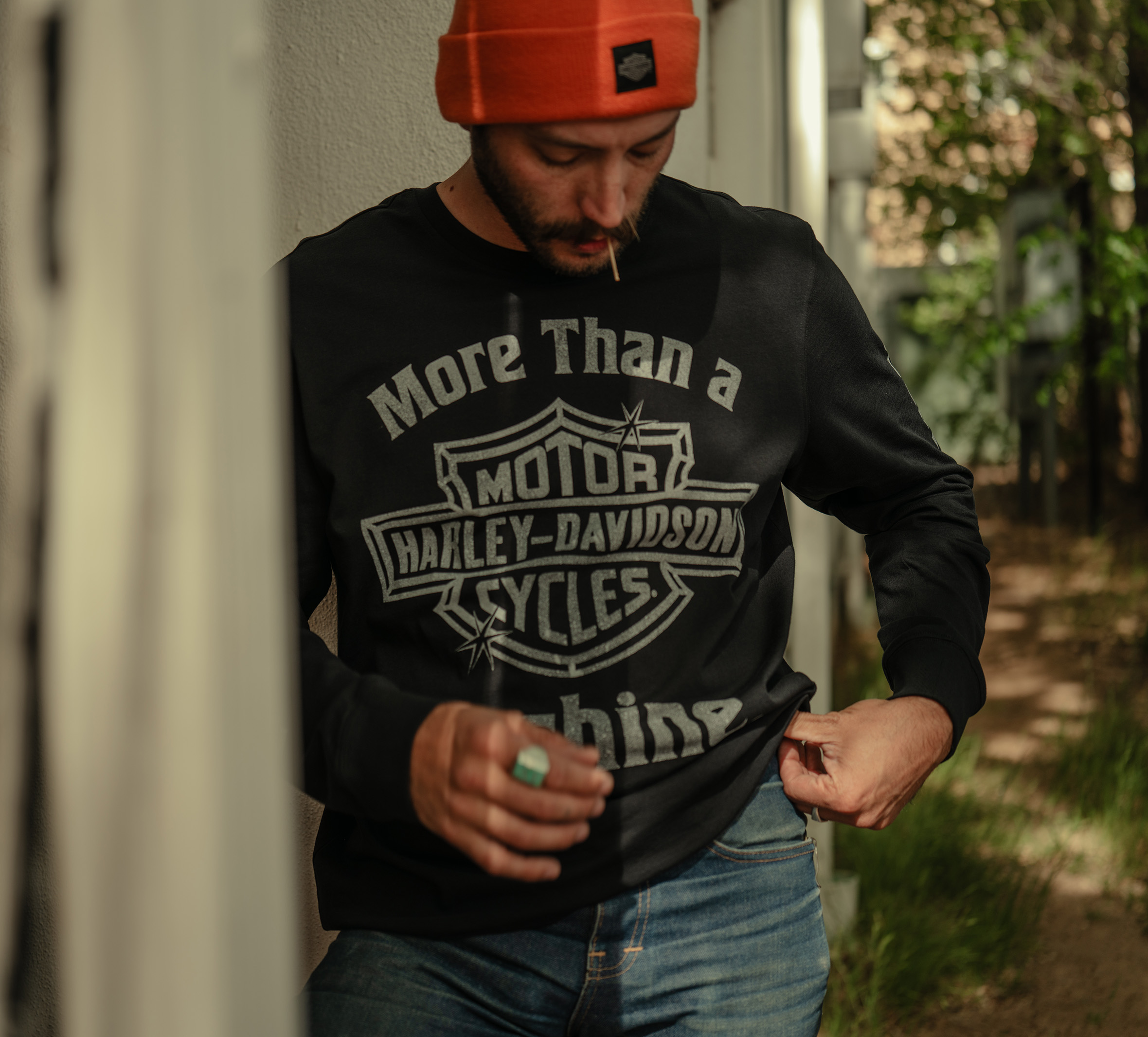 Men's More Than a Machine Long Sleeve Tee