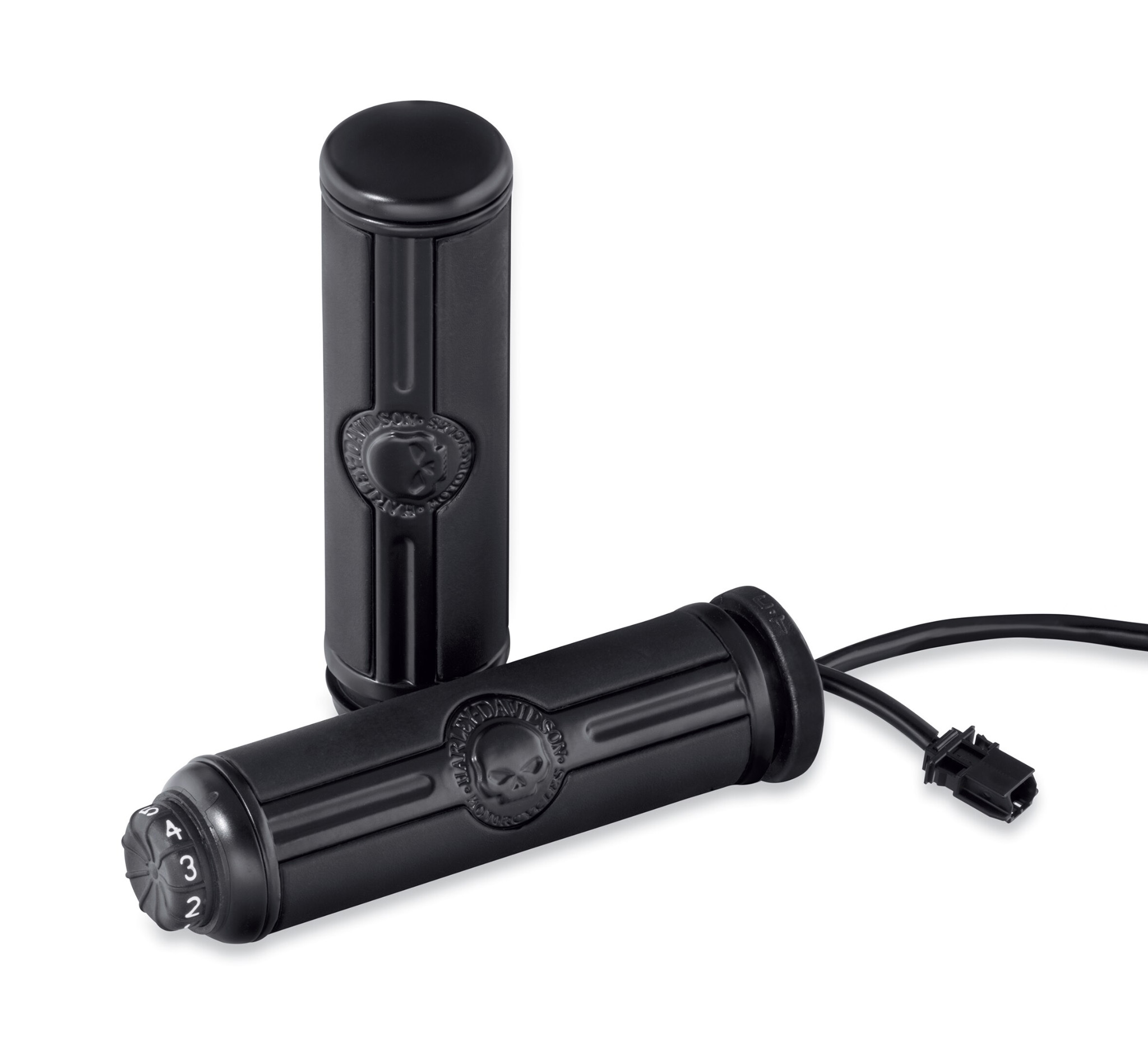 Willie G Skull Heated Hand Grips