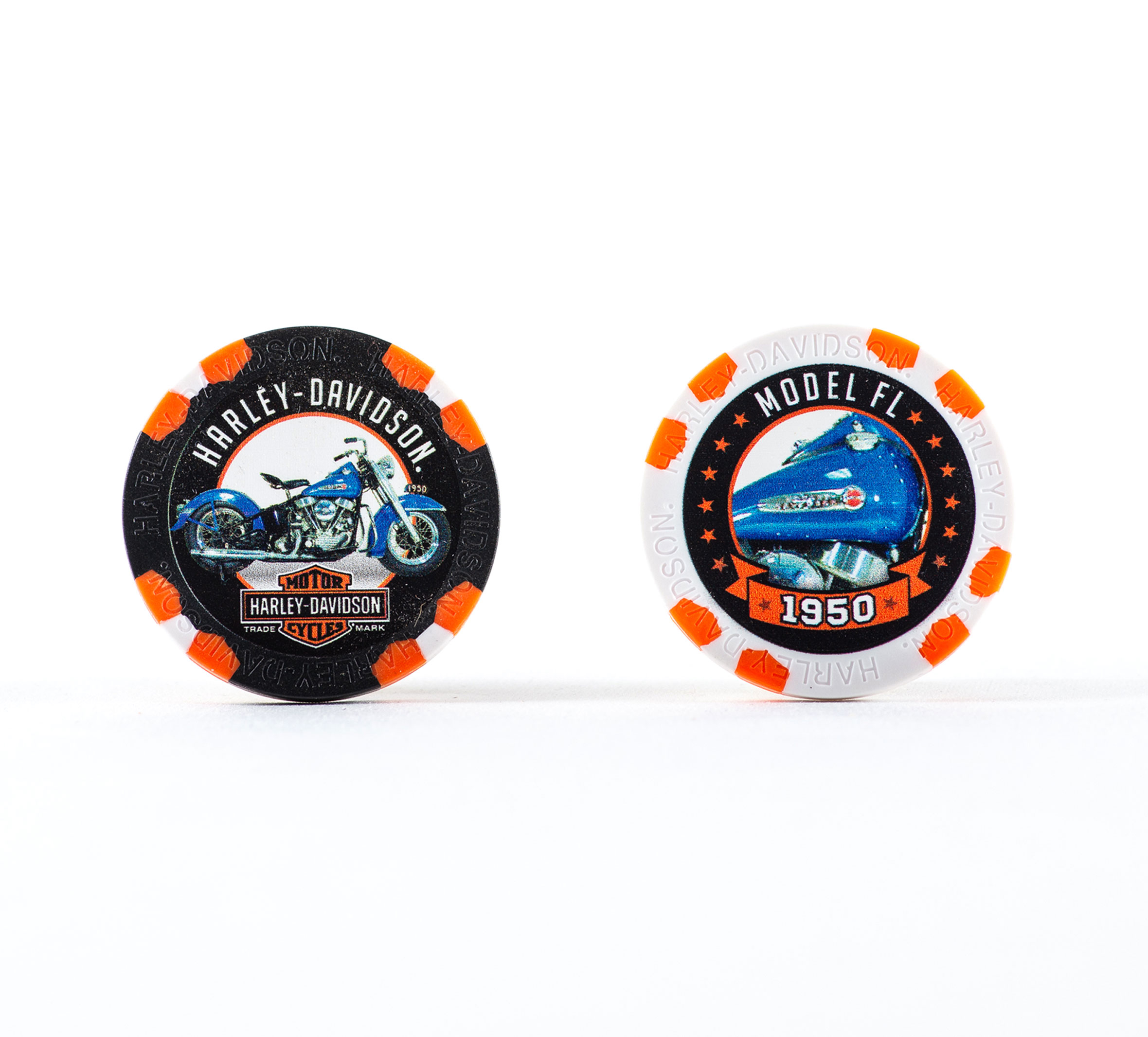 Limited Edition: Vintage Collectable Poker Chips Series 11 1950 Model FL