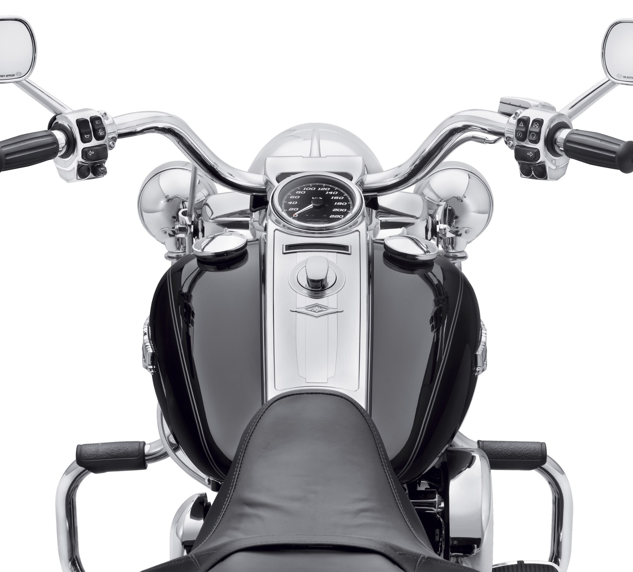 Road King Fat Handlebar - Chrome
