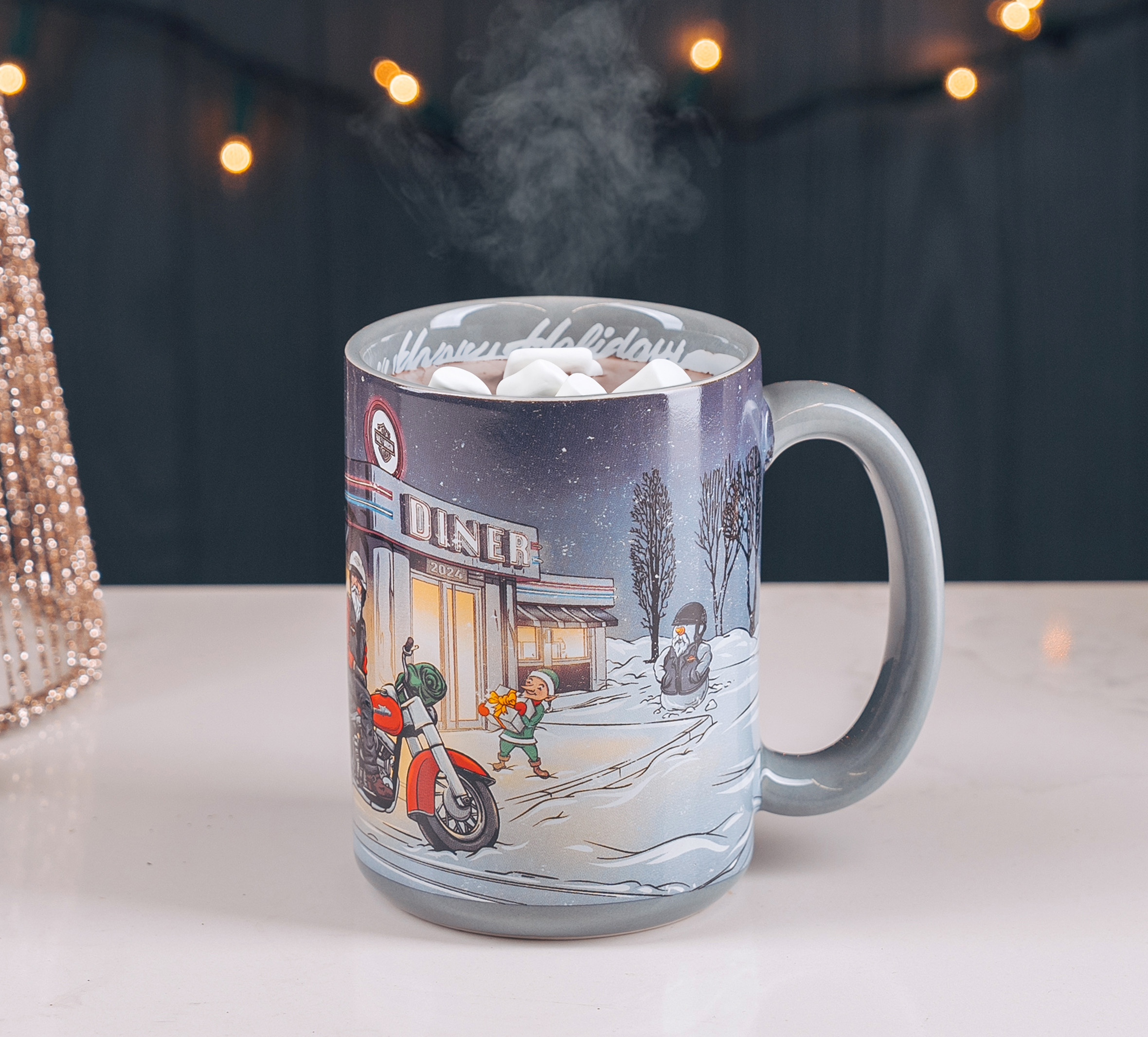 2024 Biker Santa Mug