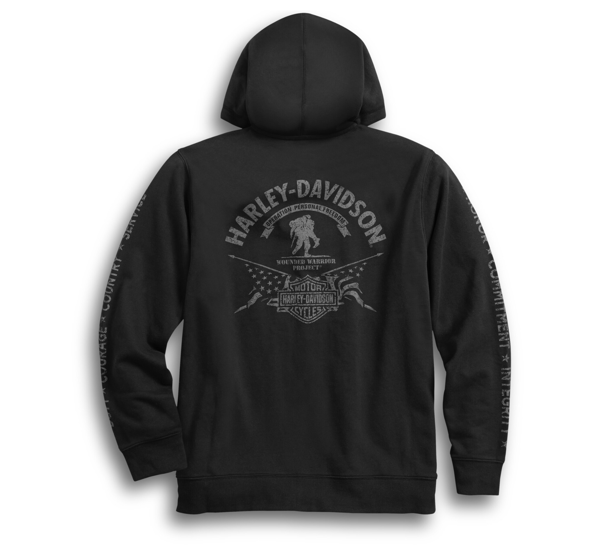 Men's Harley-Davidson Wounded Warrior Project Stars & Stripes Hoodie
