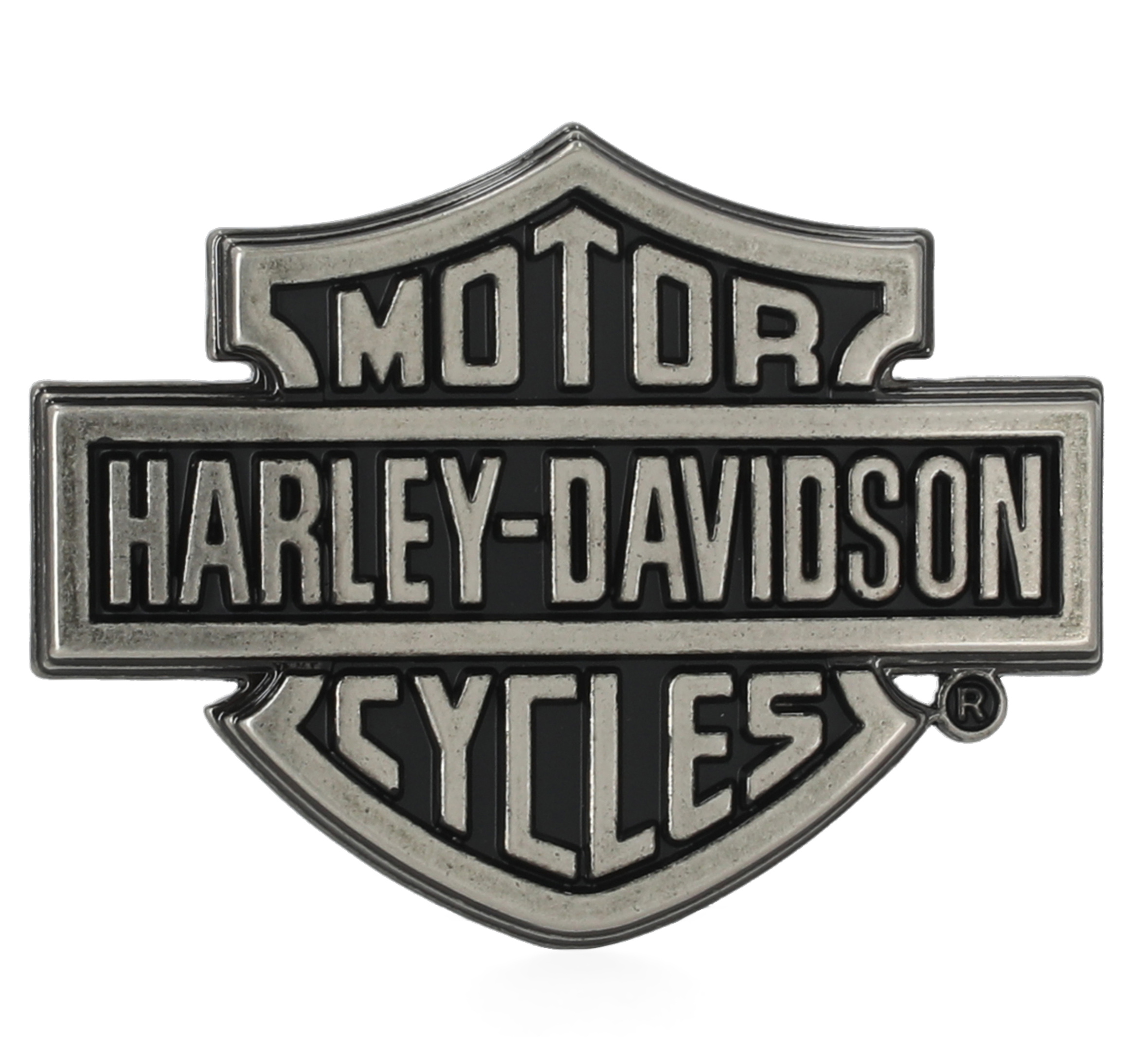 Bar & Shield logo Buckle