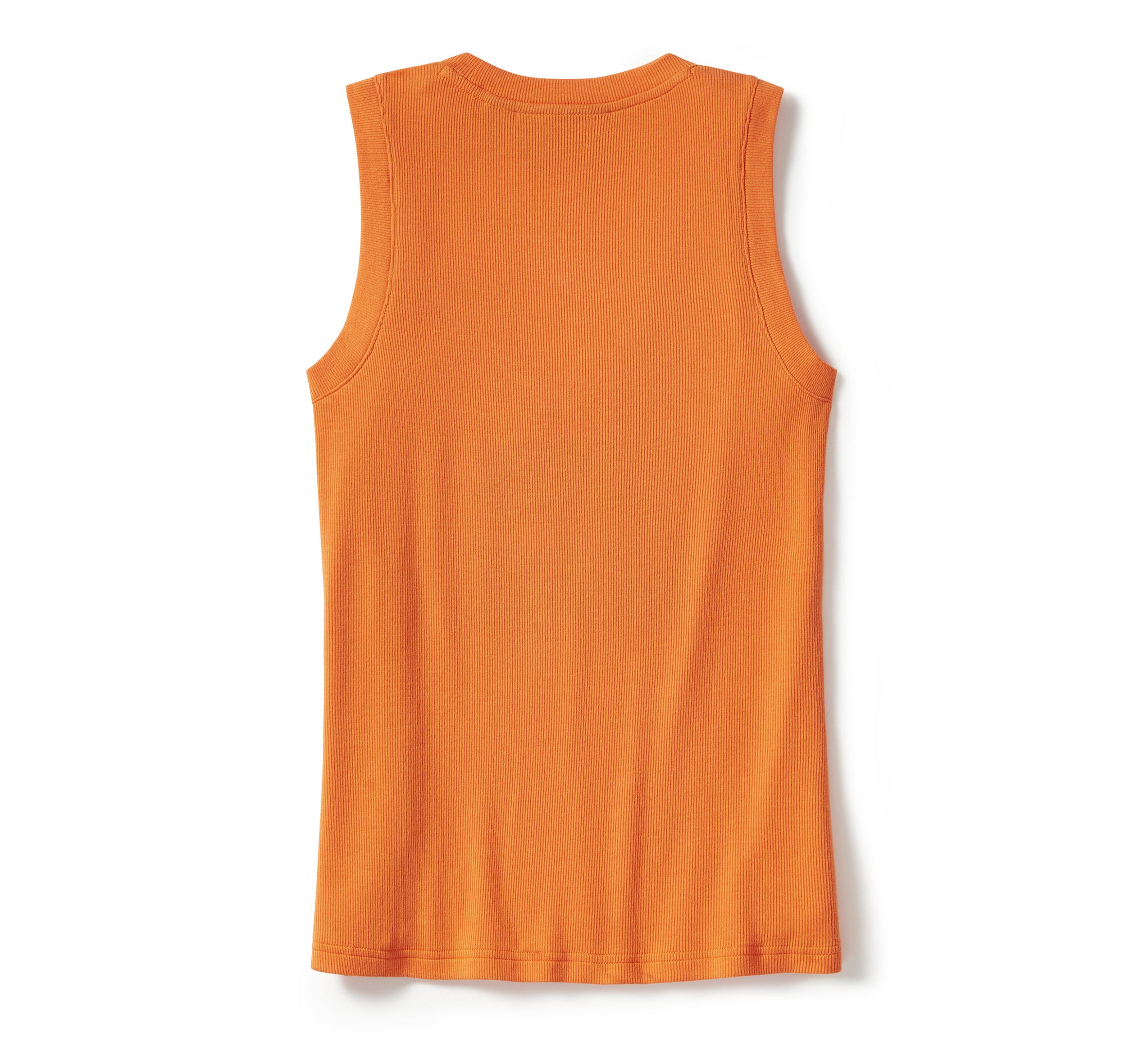 Women's Essential Arched Font Ribbed Tank