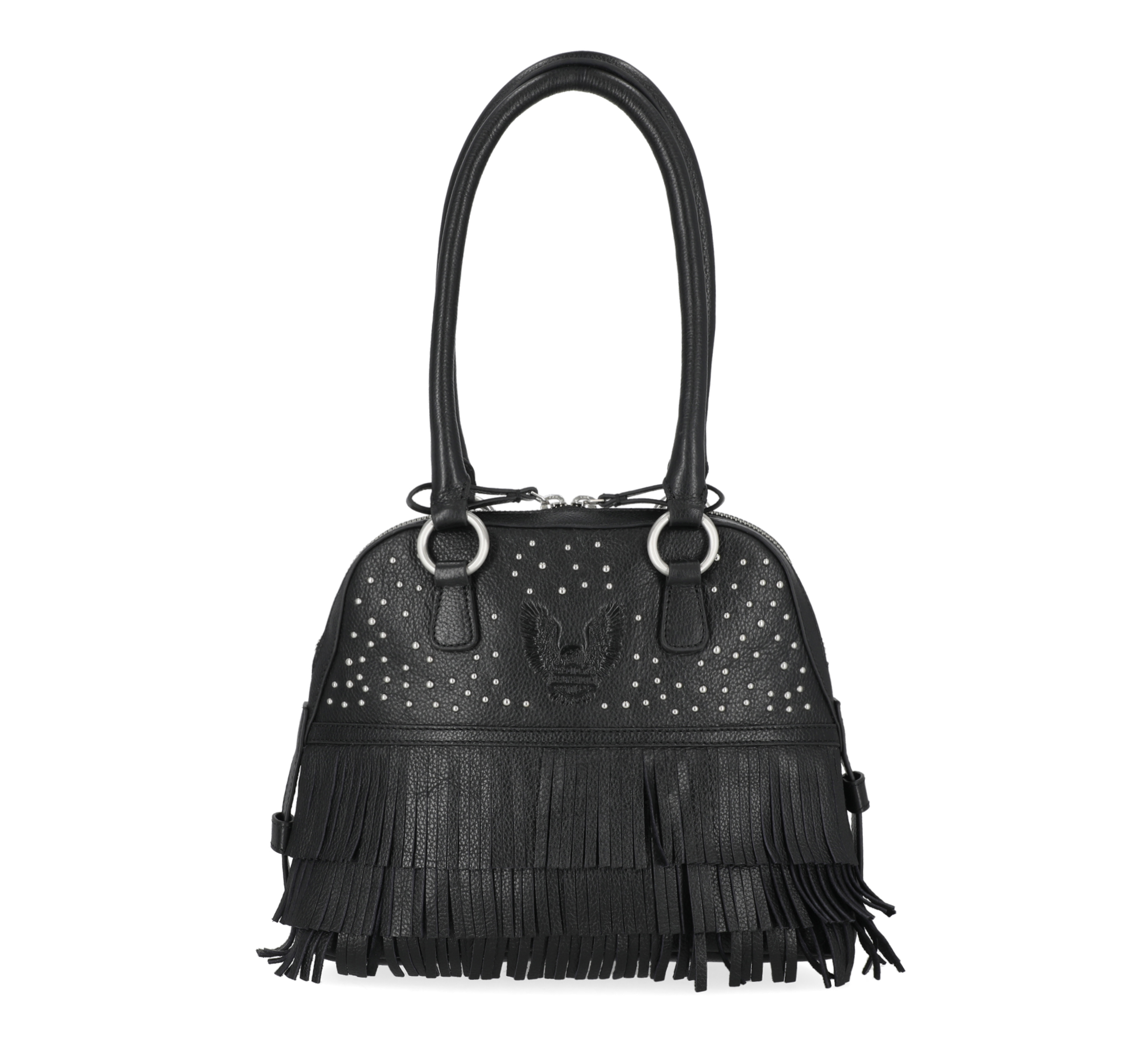 Fringe Satchel Bag