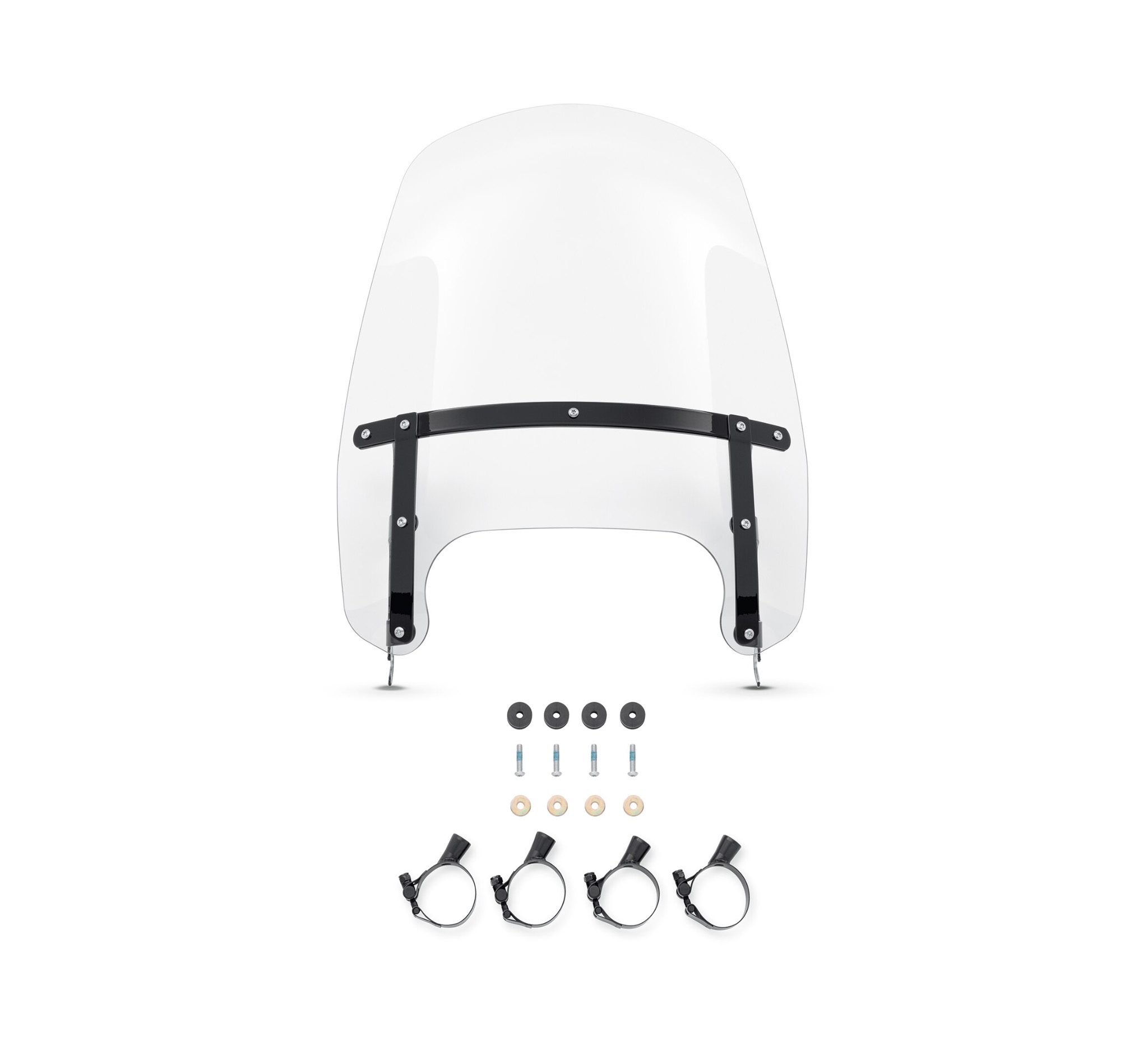 Wind Splitter H-D Detachables Compact 19 in. Windshield