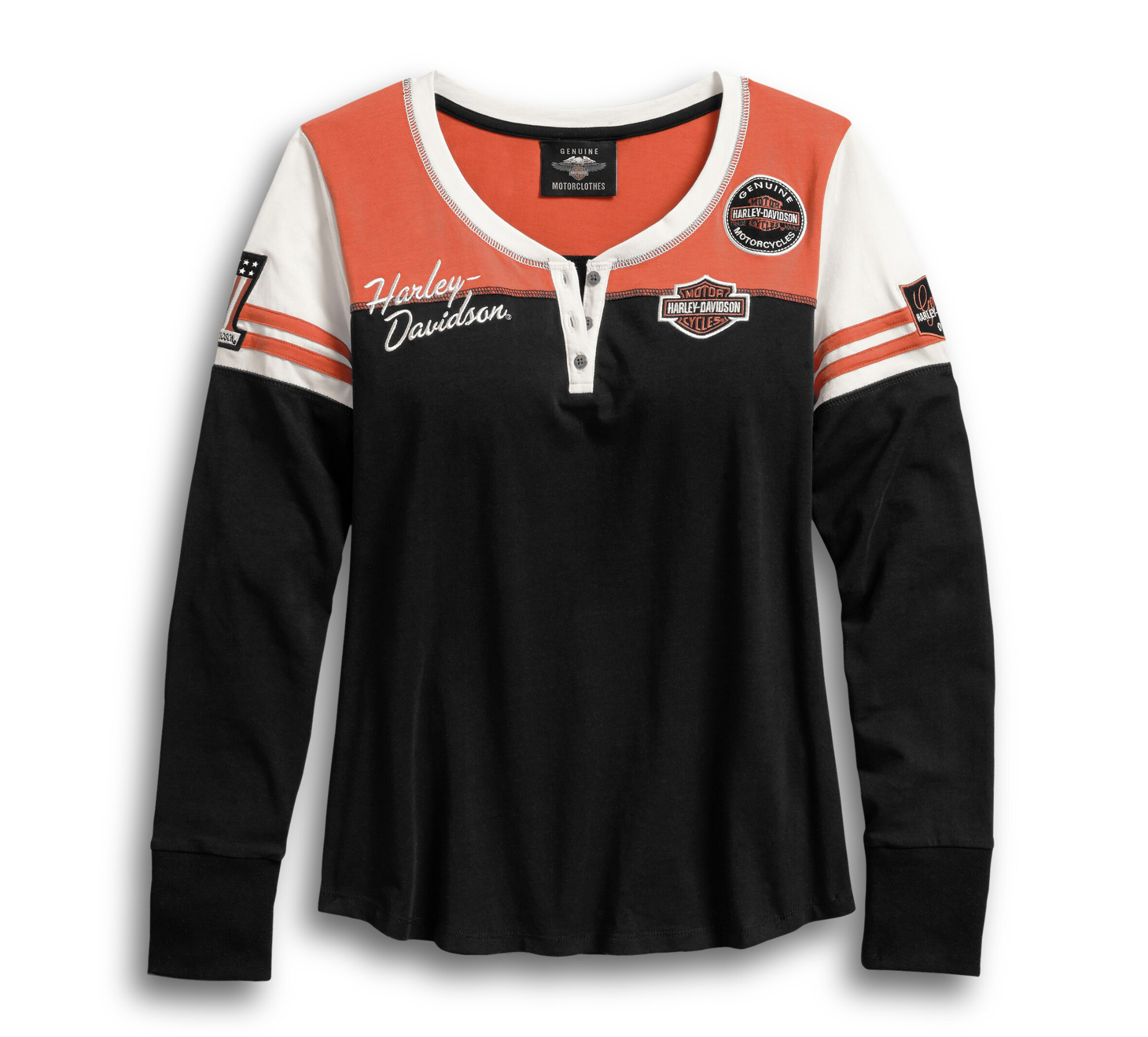 Women's Classic Colorblock Henley