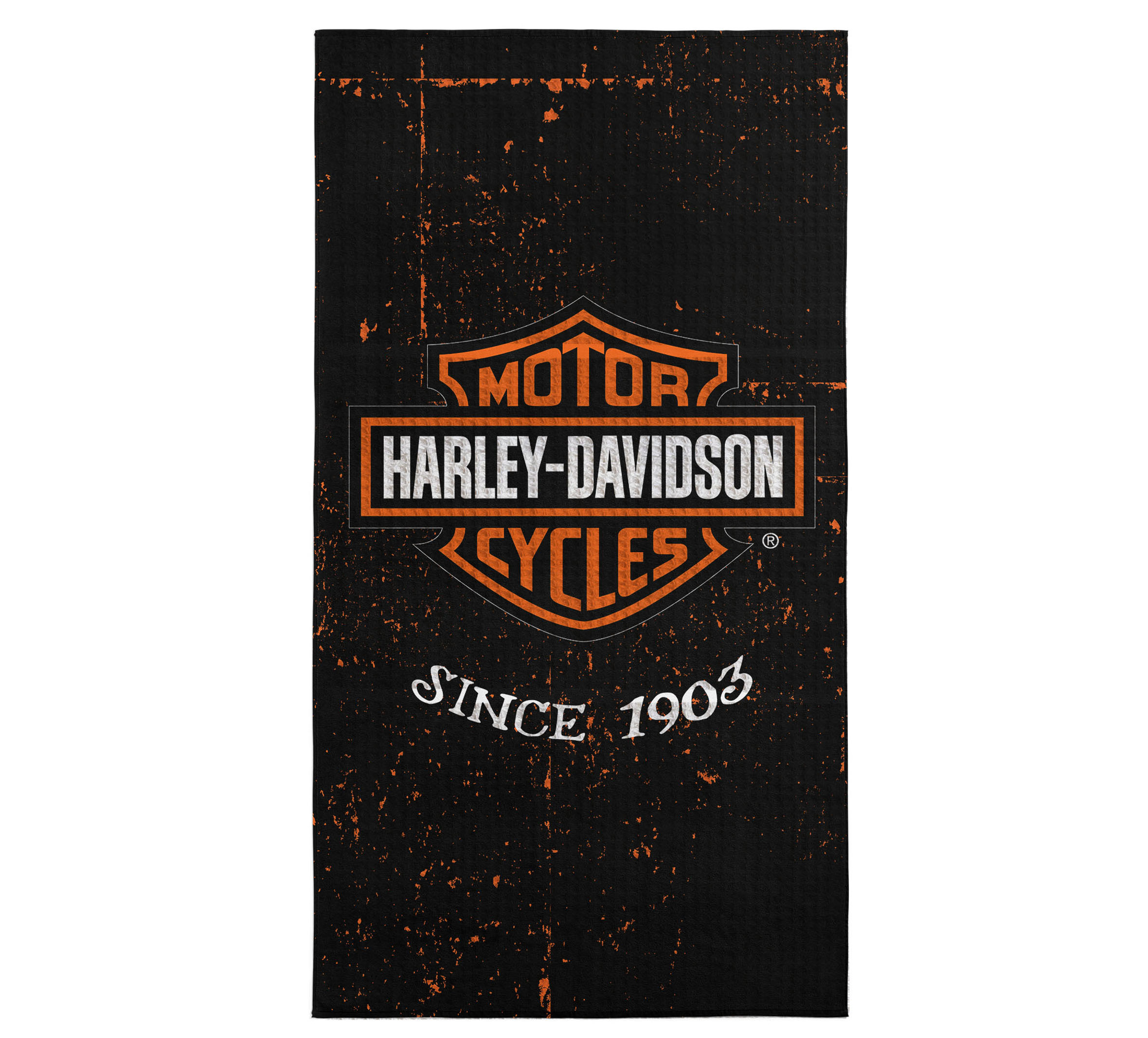 35x60 Bar & Shield Industrial Sand Free Waffle Weave Beach Towel