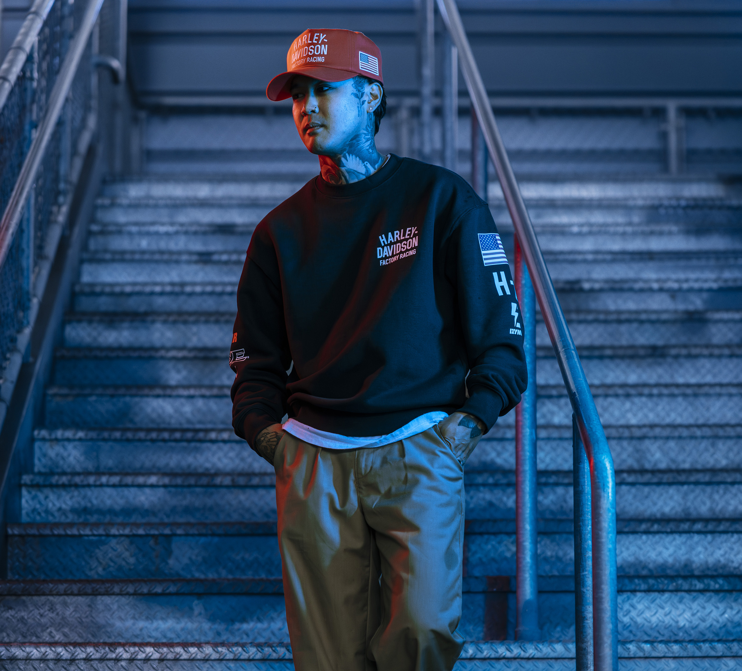 Casquette de baseball en sergé Factory Racing