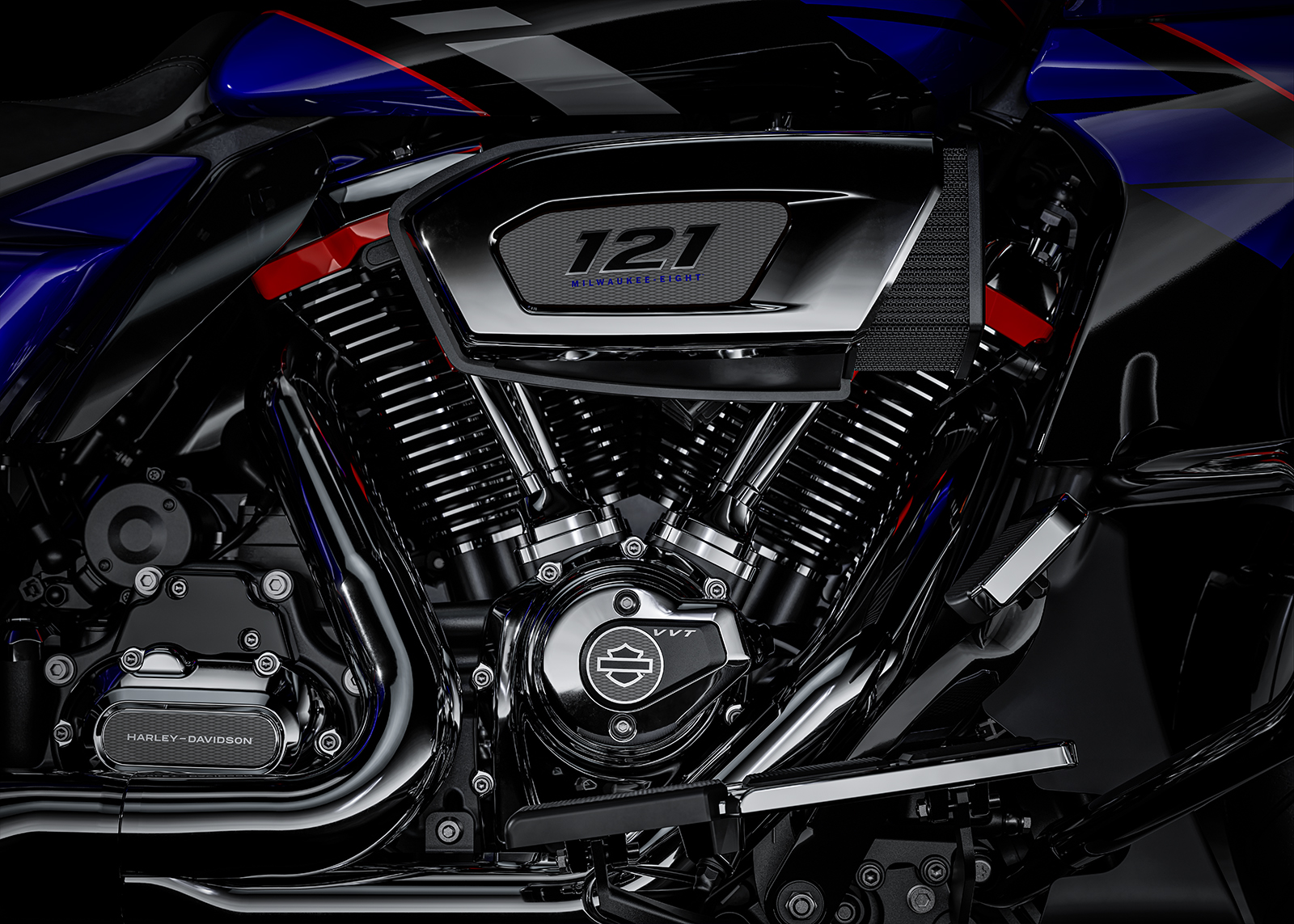 2025 Road Glide Milwaukee 117 engine