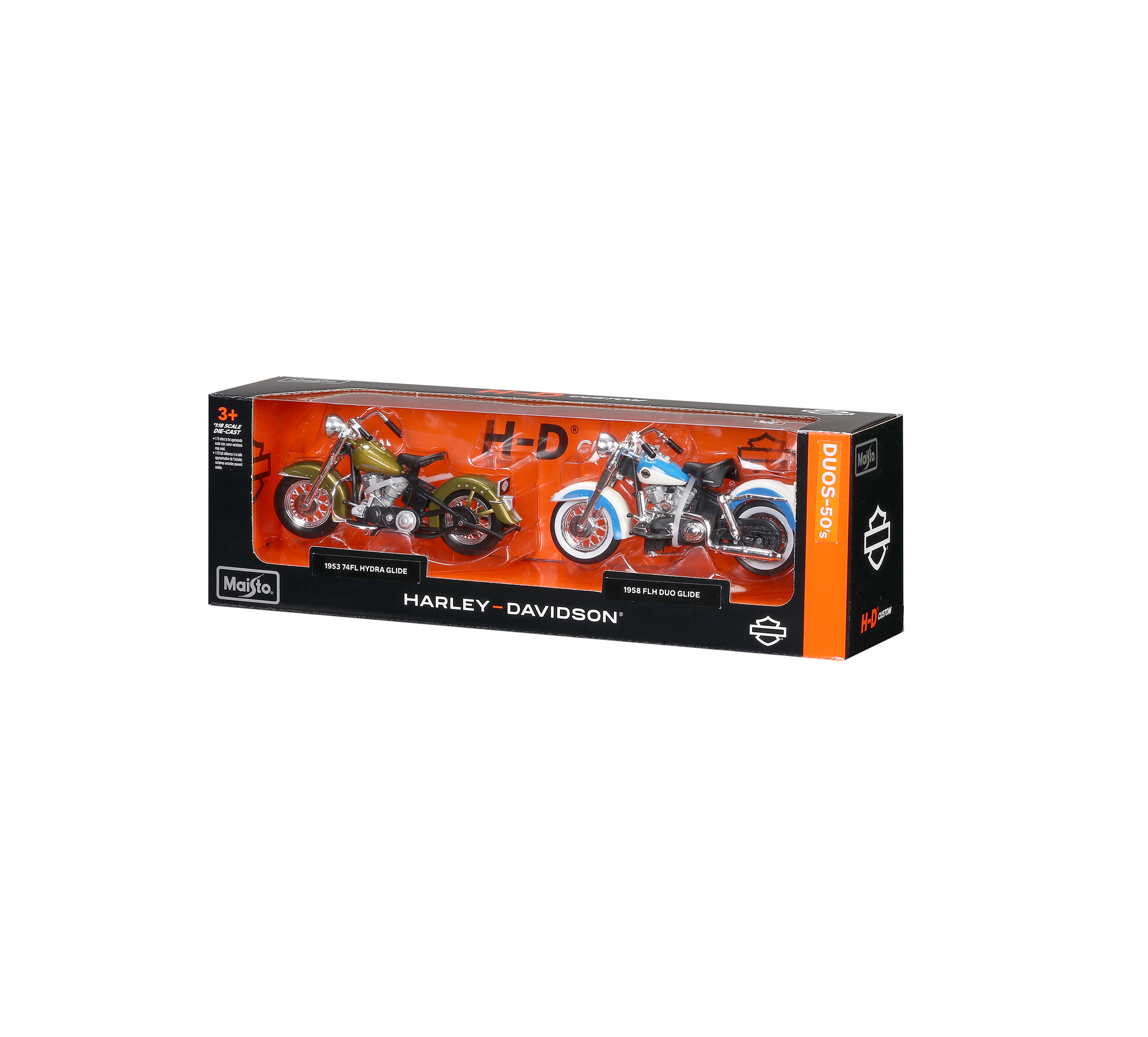 1:18 H-D Duos - 50s 53 Hydra-Glide / 58 Duo-Glide | Harley