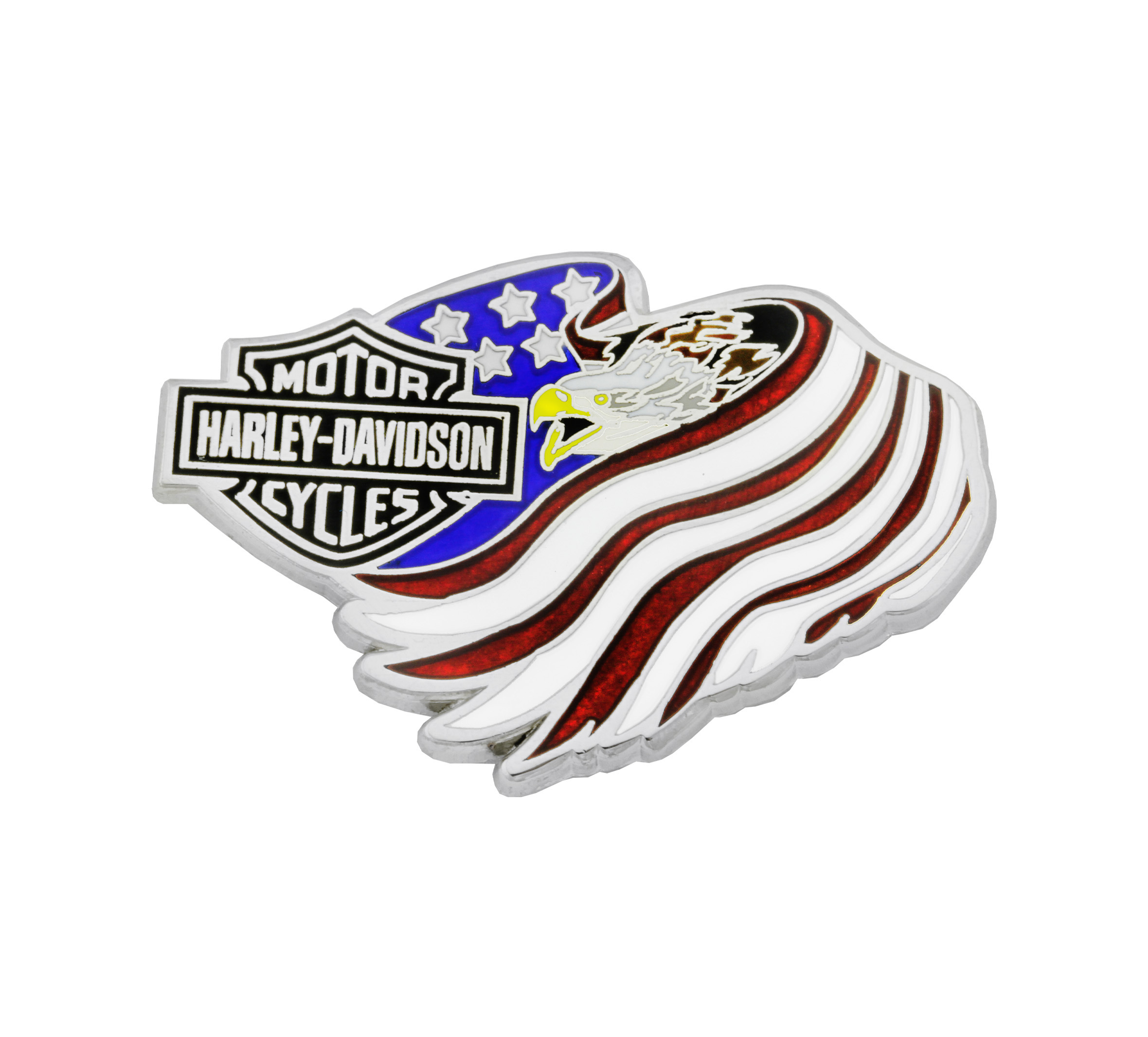 Eagle Flag Pin