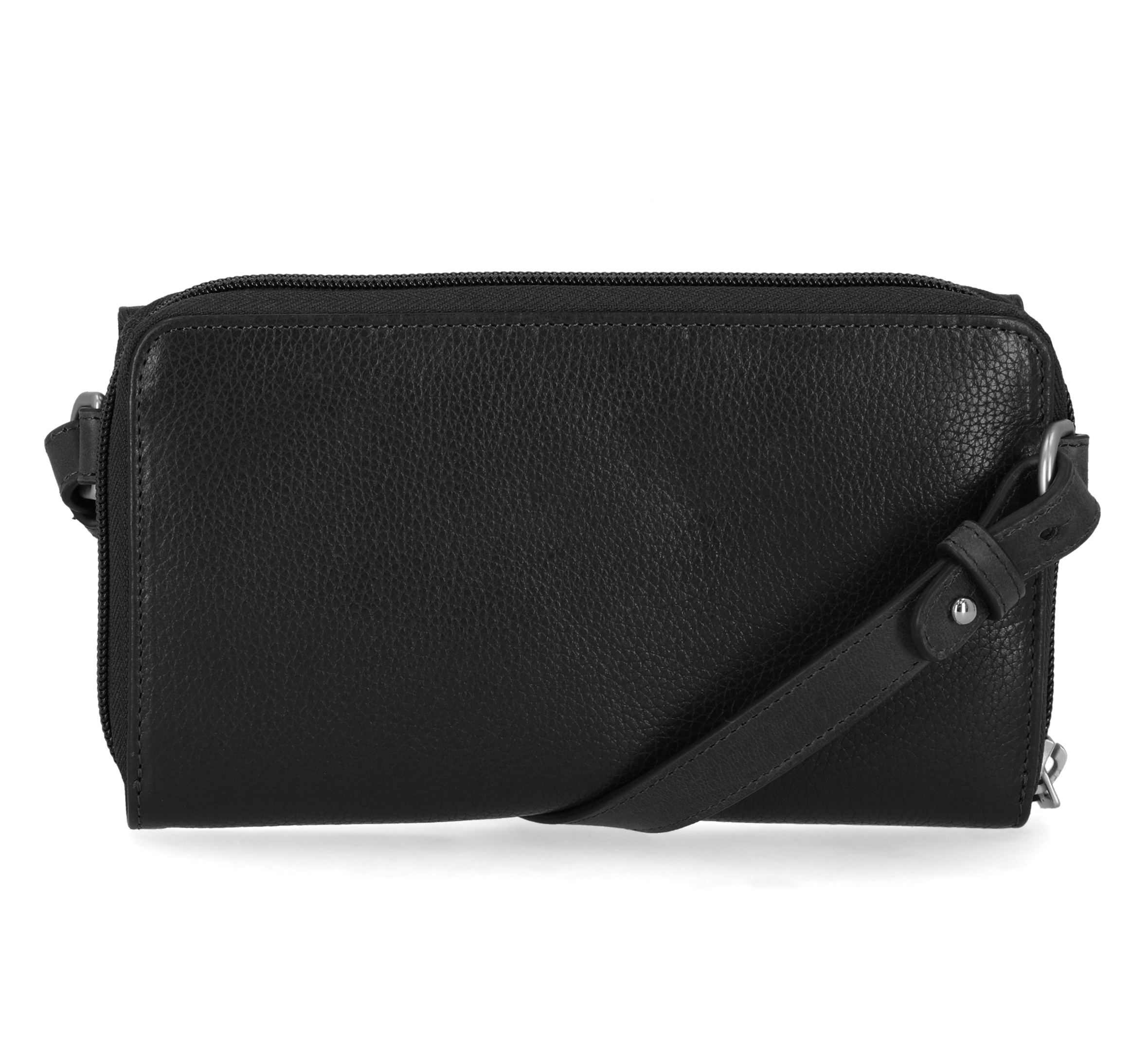 Buckle  Zip Around Crossbody