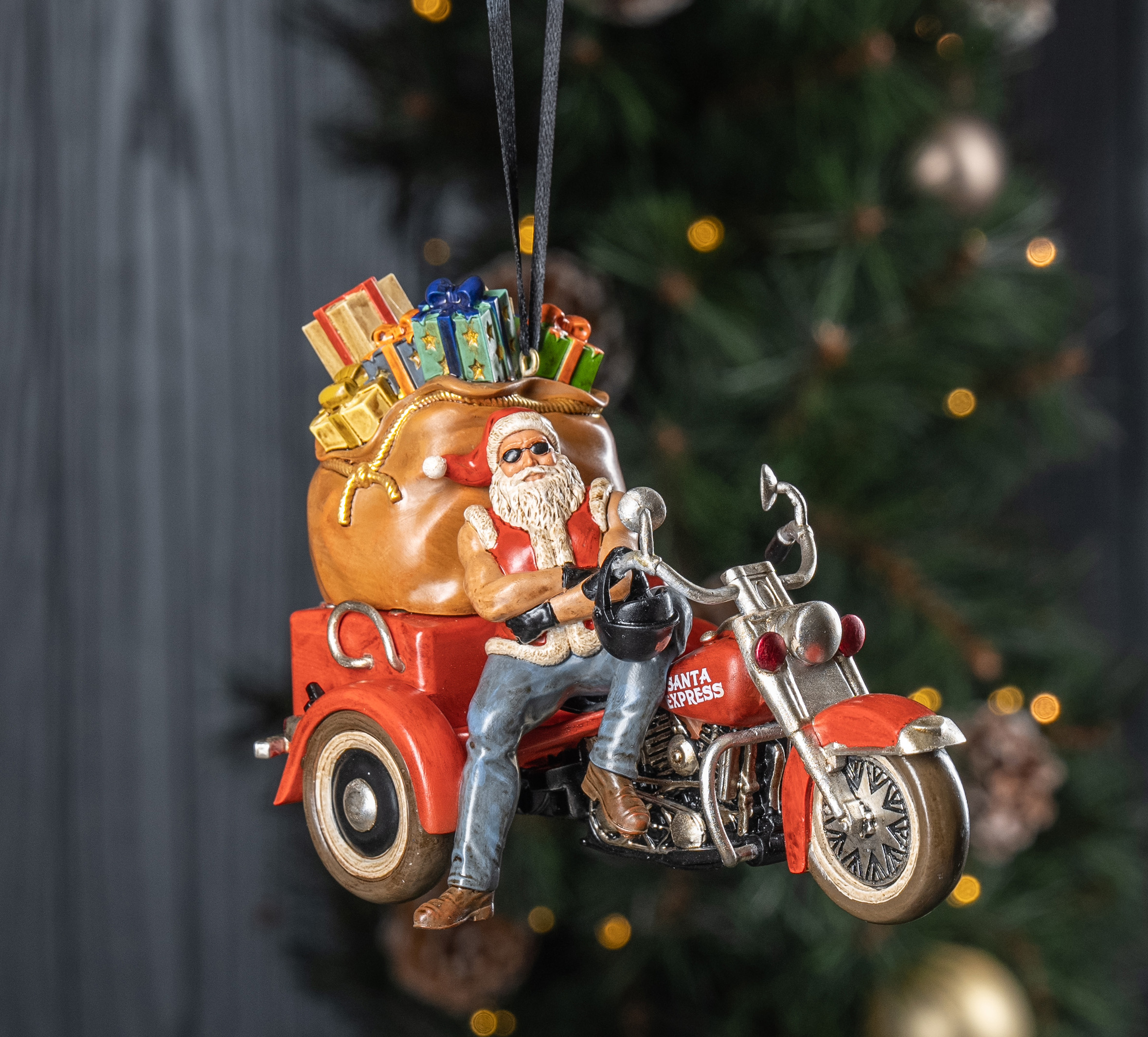 2025 Biker Santa Ornament | Harley-Davidson USA