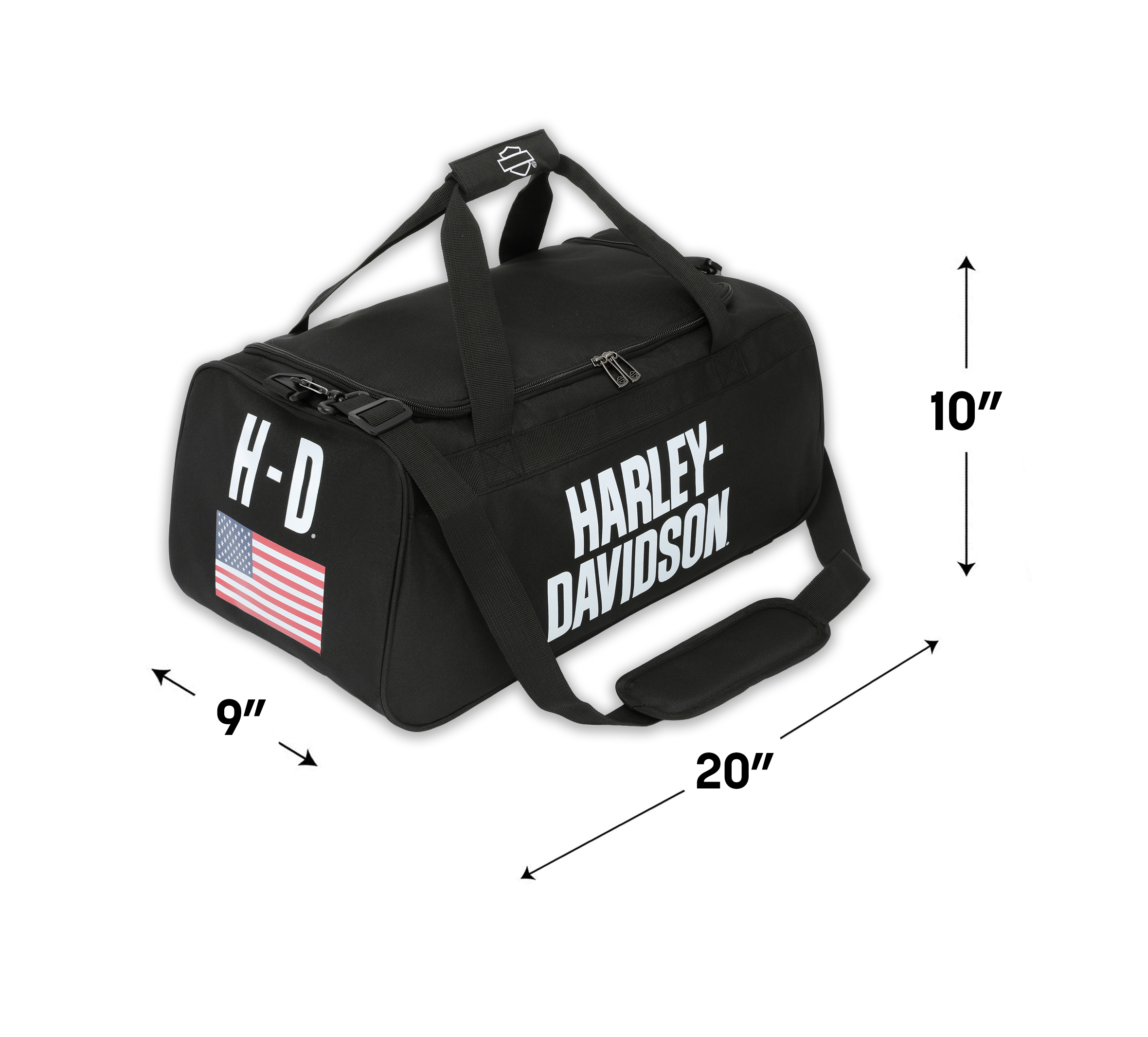 American Flag Duffel