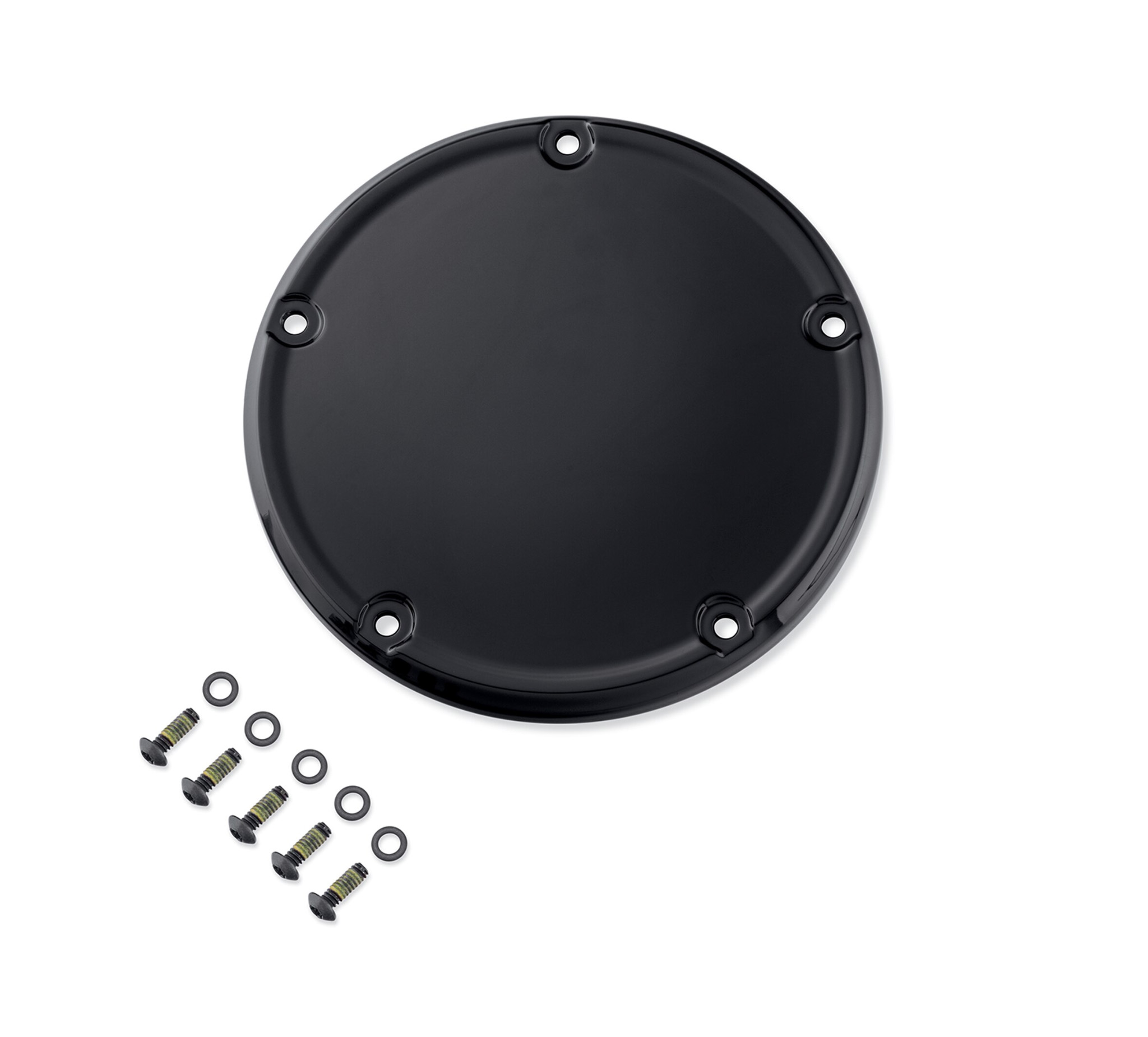 Coperchio di accesso alla frizione a profilo stretto nero lucido