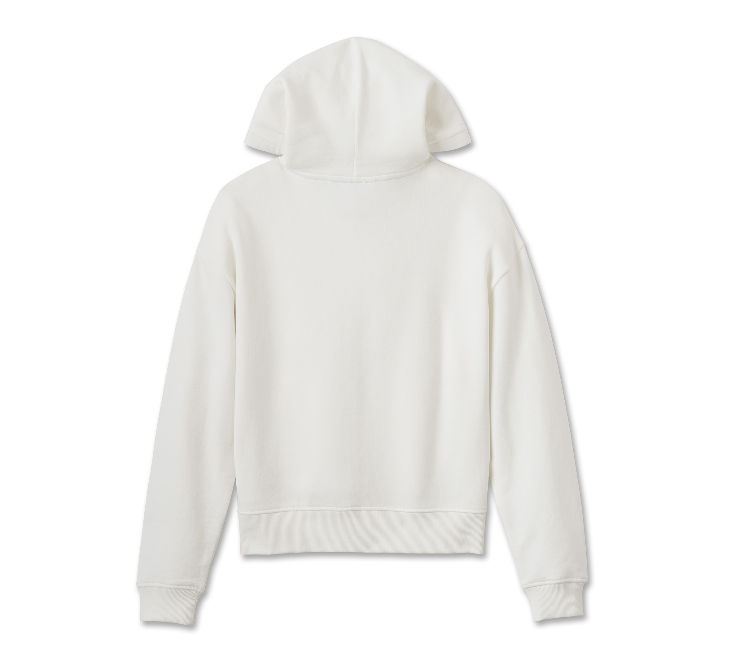 Women's Oversized Washed Bar & Shield Hoodie