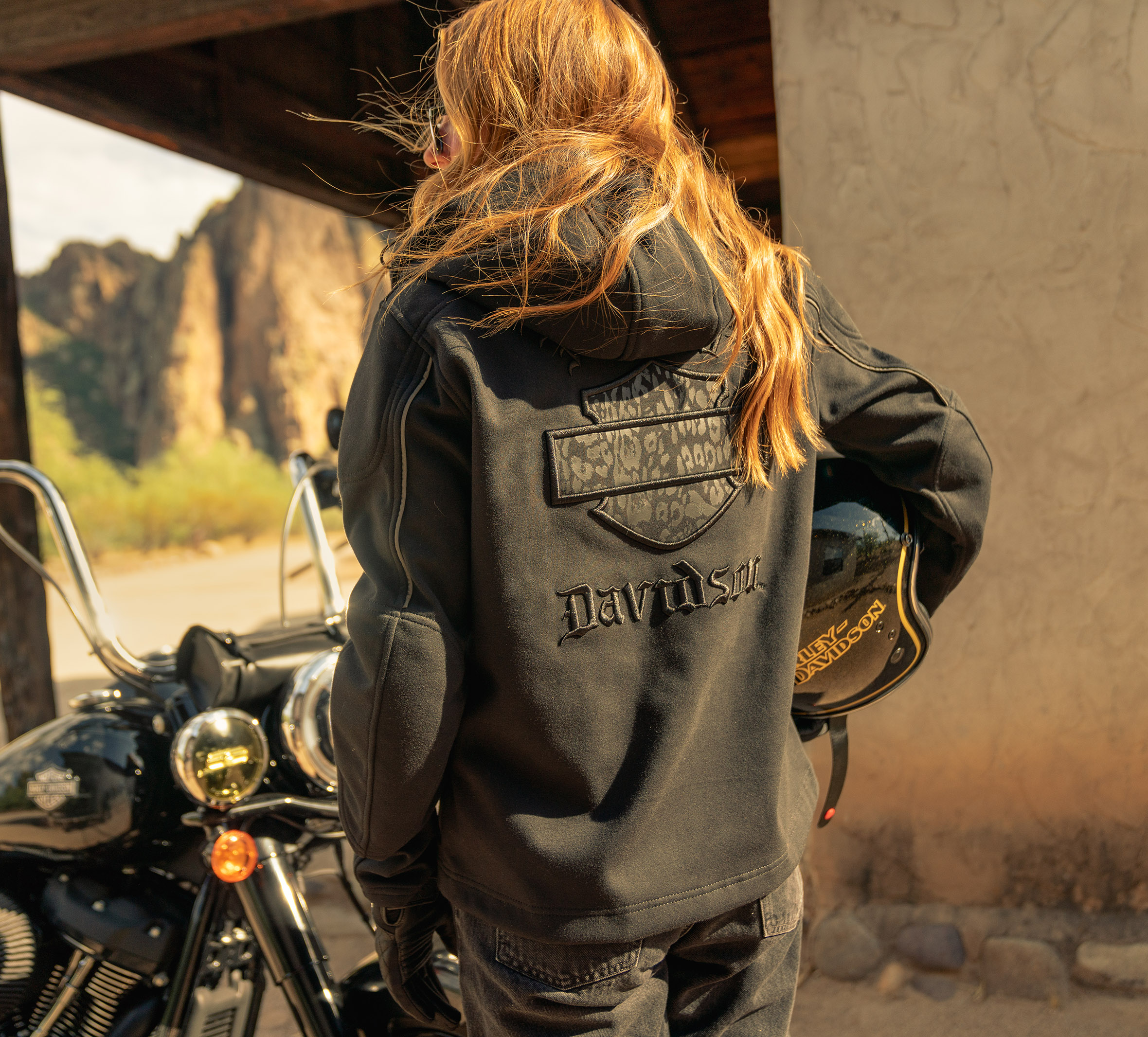 Molleton de motocyclisme à capuche H-D Deflector 2.0 pour femmes