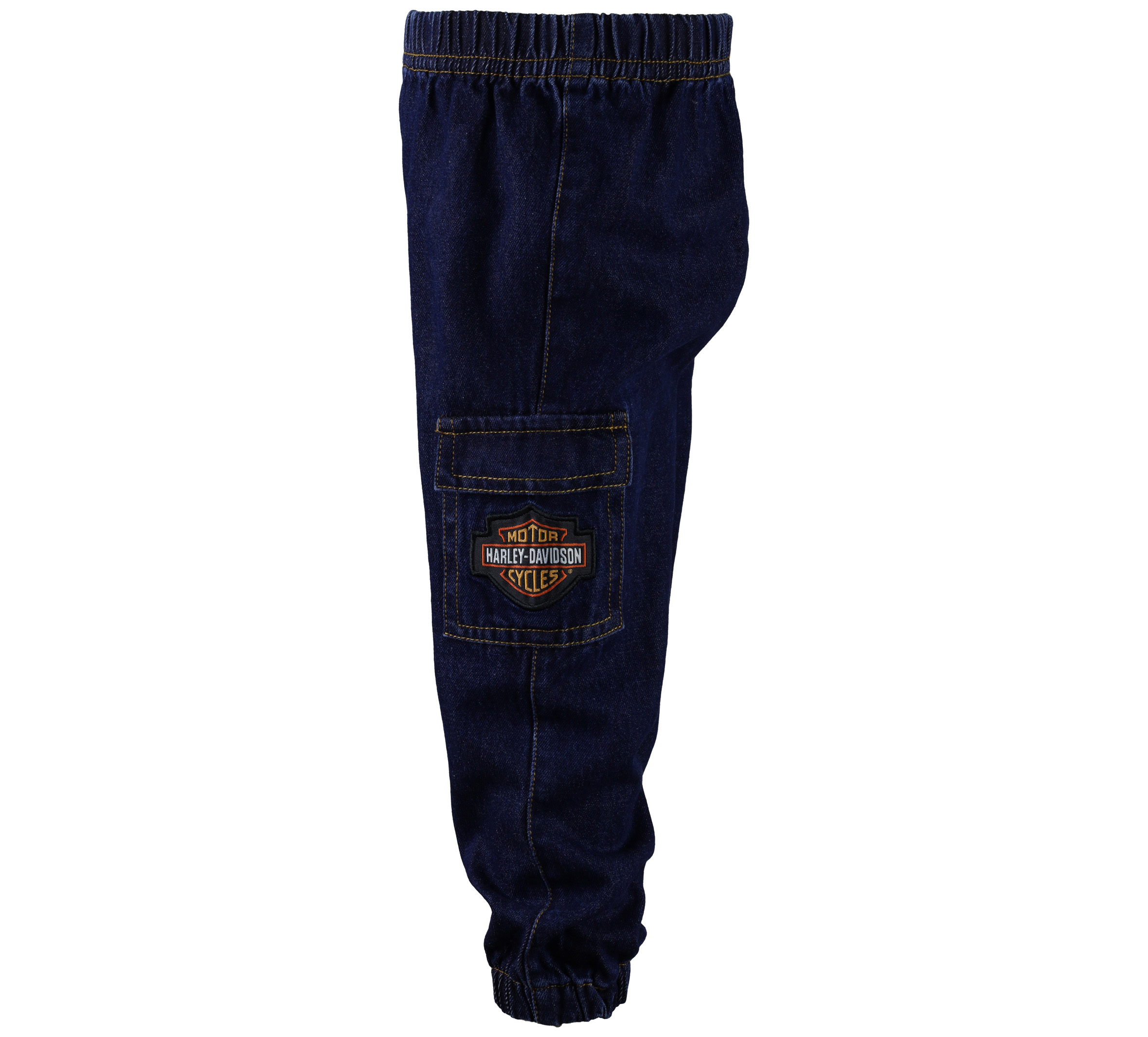 Infant Boys Denim Cargo Jogging Pants