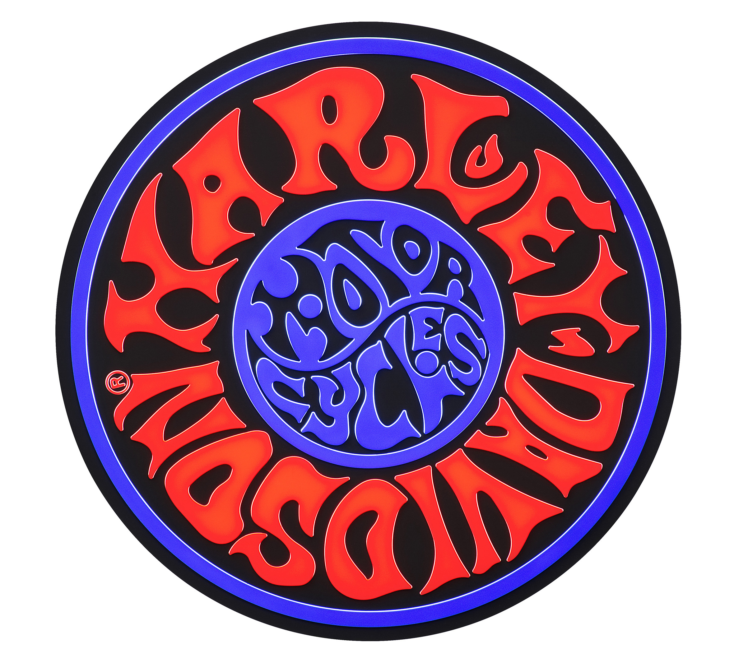 1970's Psychedelic LED Sign