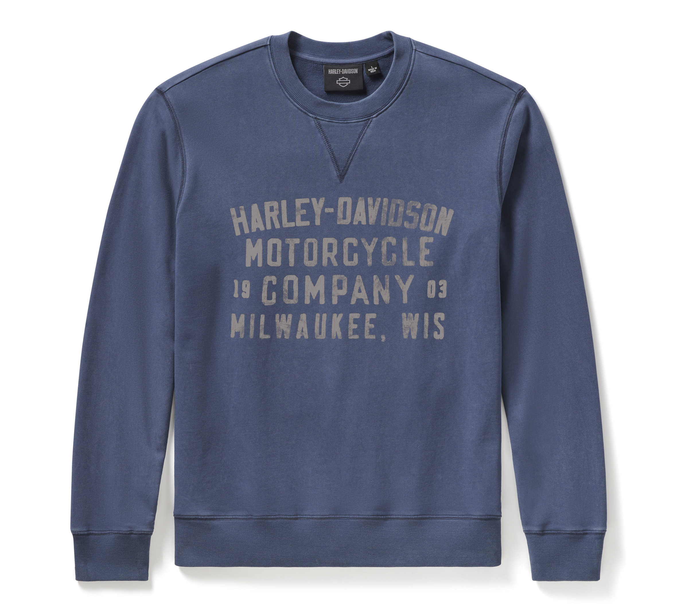 Men's H-D® Washed Crewneck
