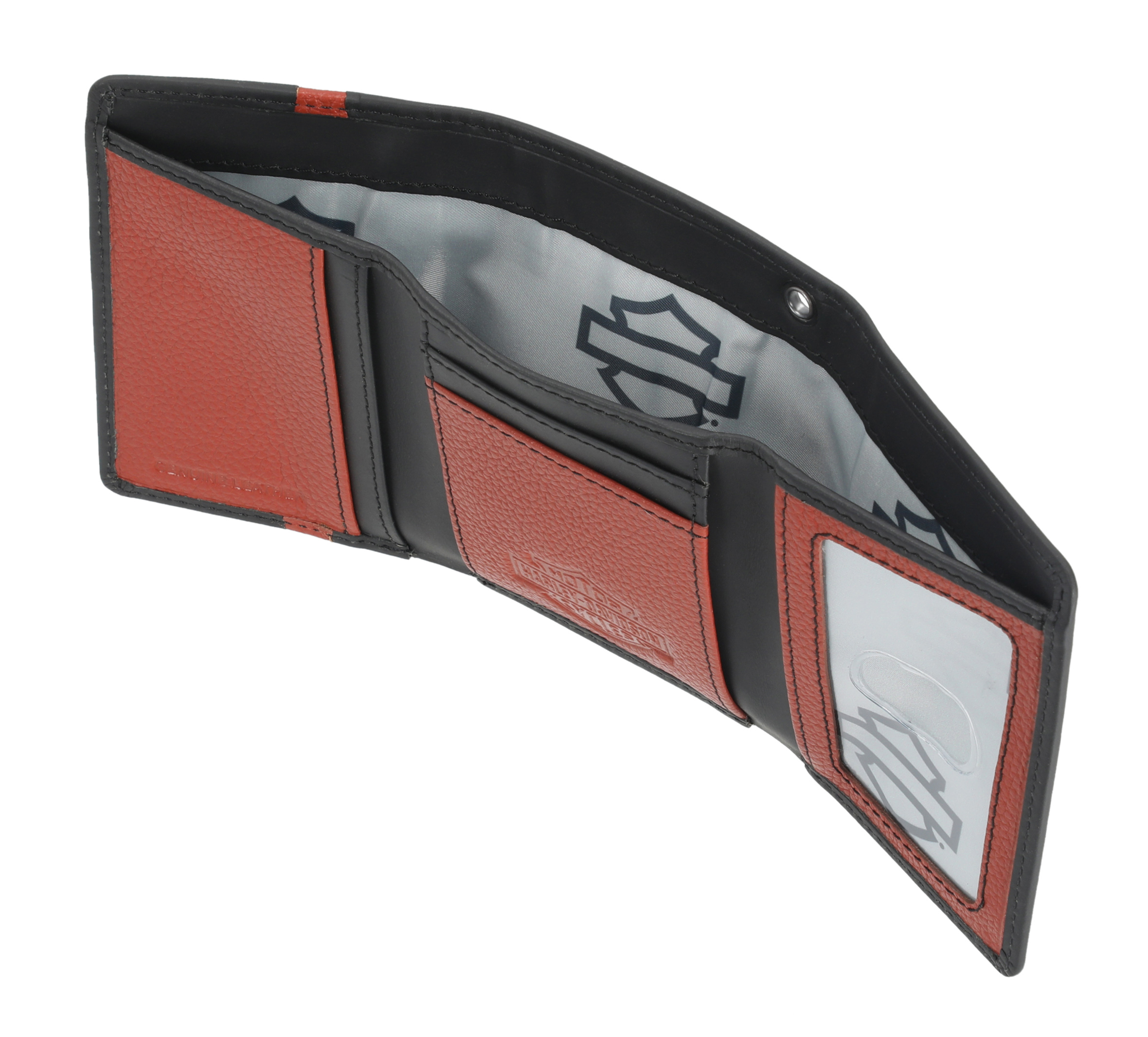 Harley-Davidson Center Block Trifold Wallet