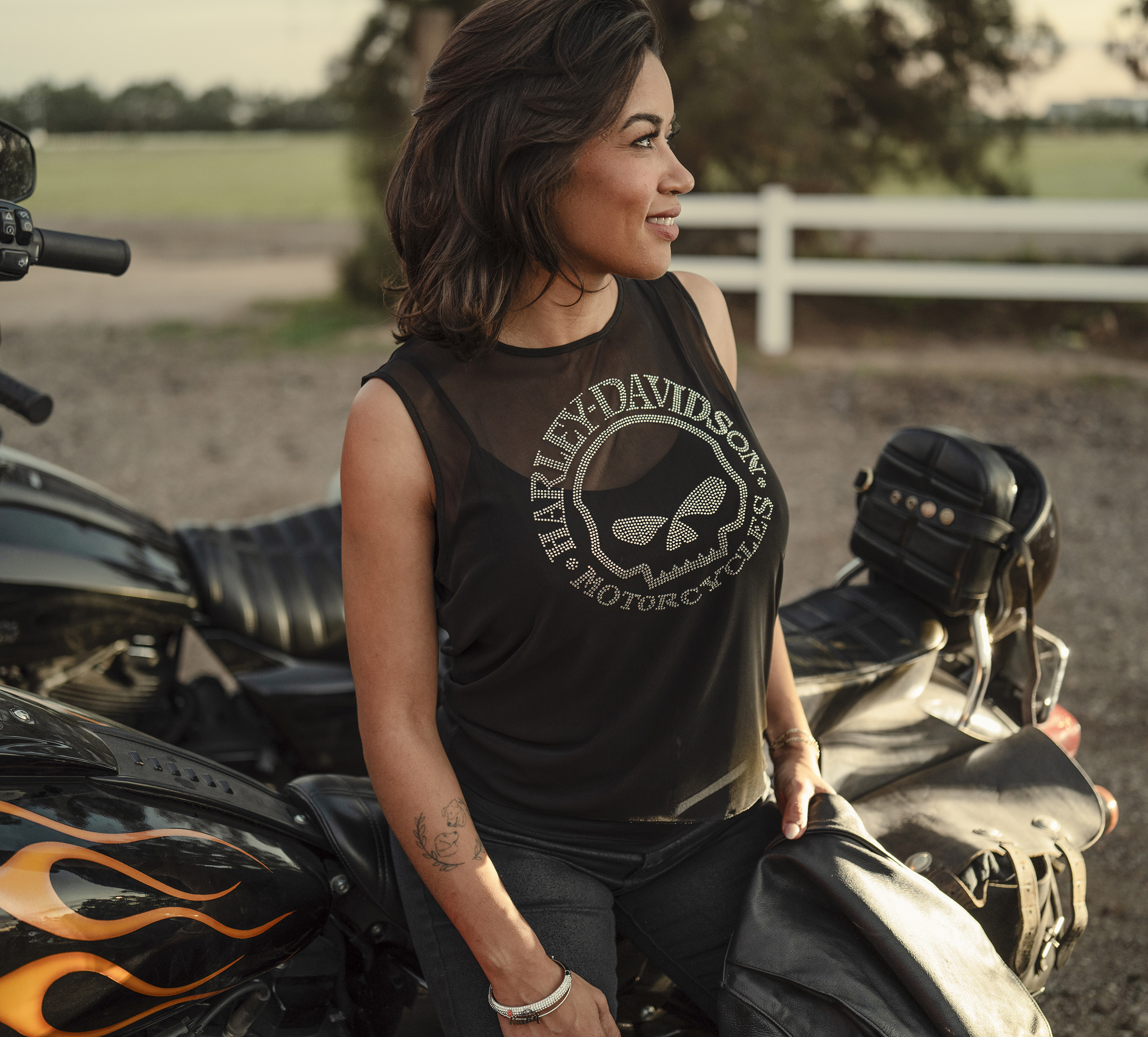 Women's Willie G™ Skull Full Zip Fleece Hoodie