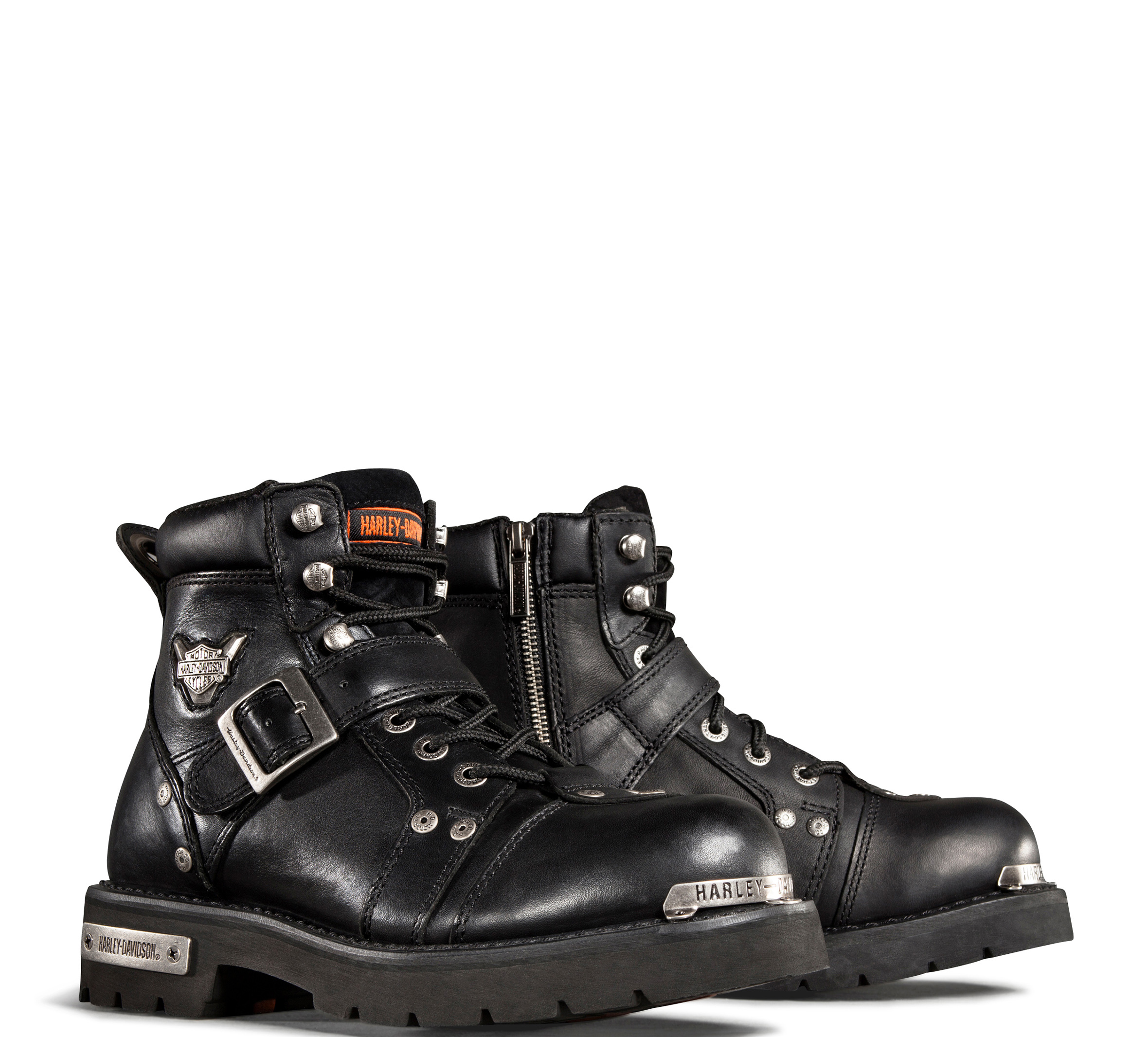 Men's Brake Buckle Leather Riding Boots