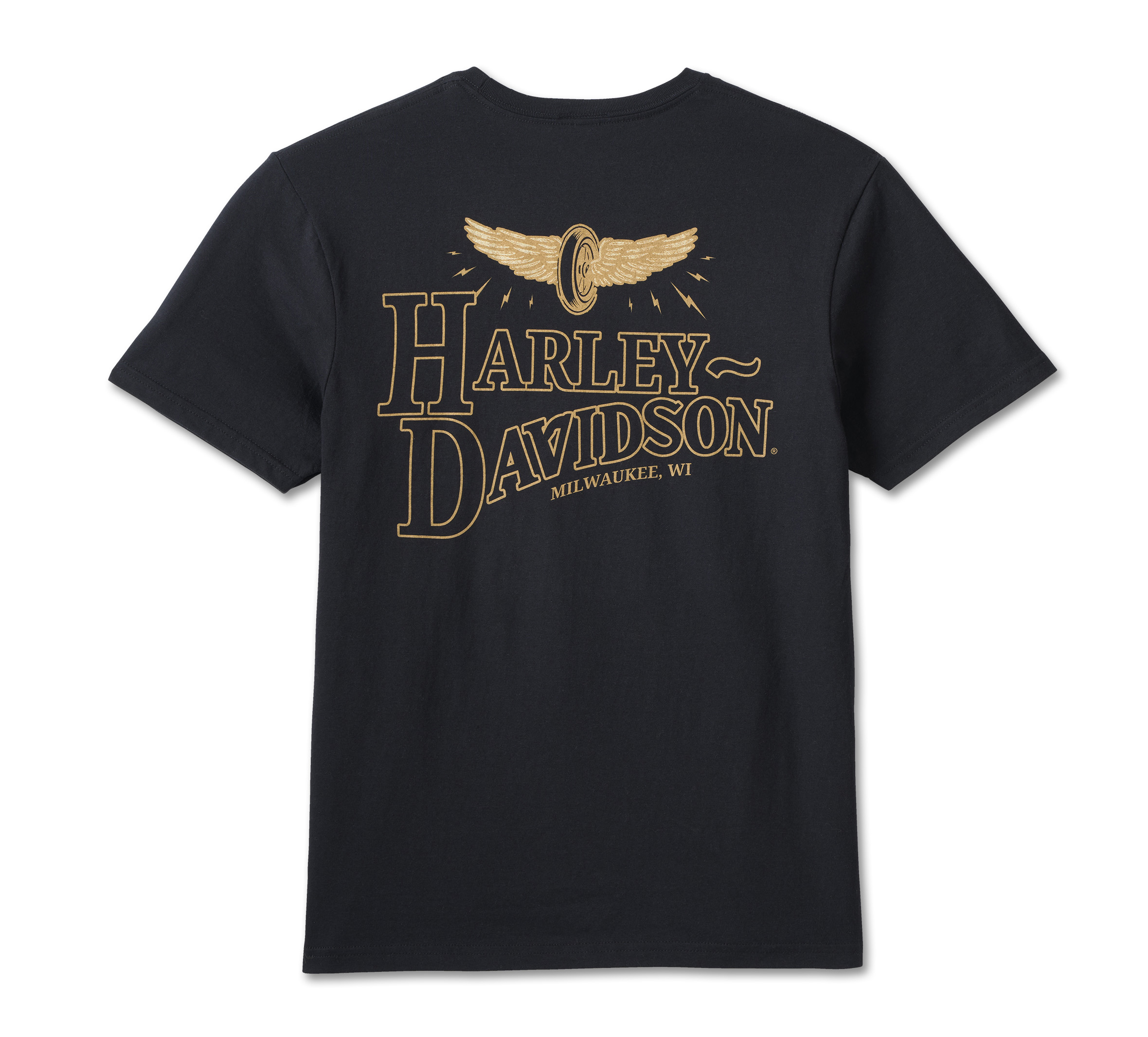Men's H-D Gold Wings Tee | Harley-Davidson USA