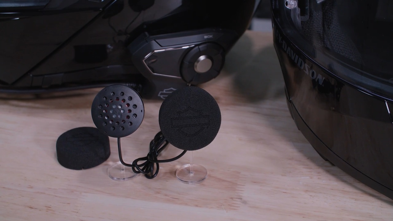 Install Helmet speakers