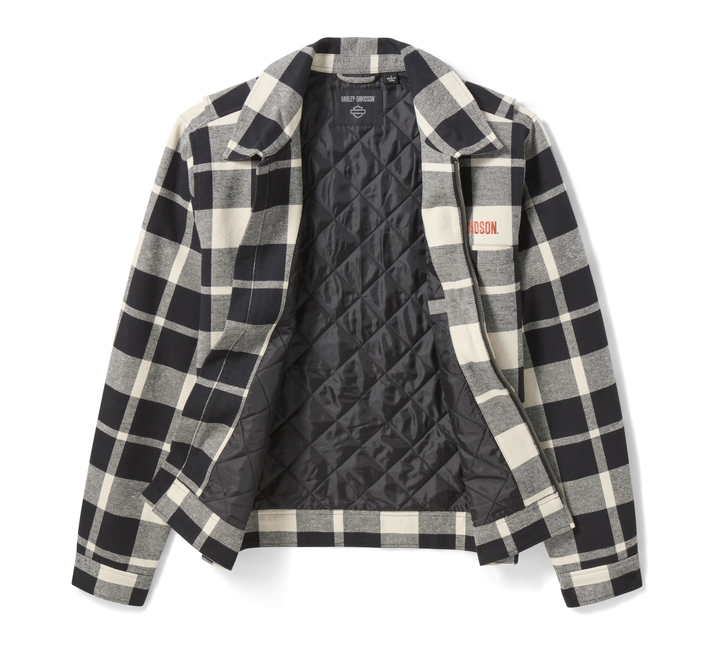 Men's H-D American Classic Zip Front Shirt Jacket | Harley