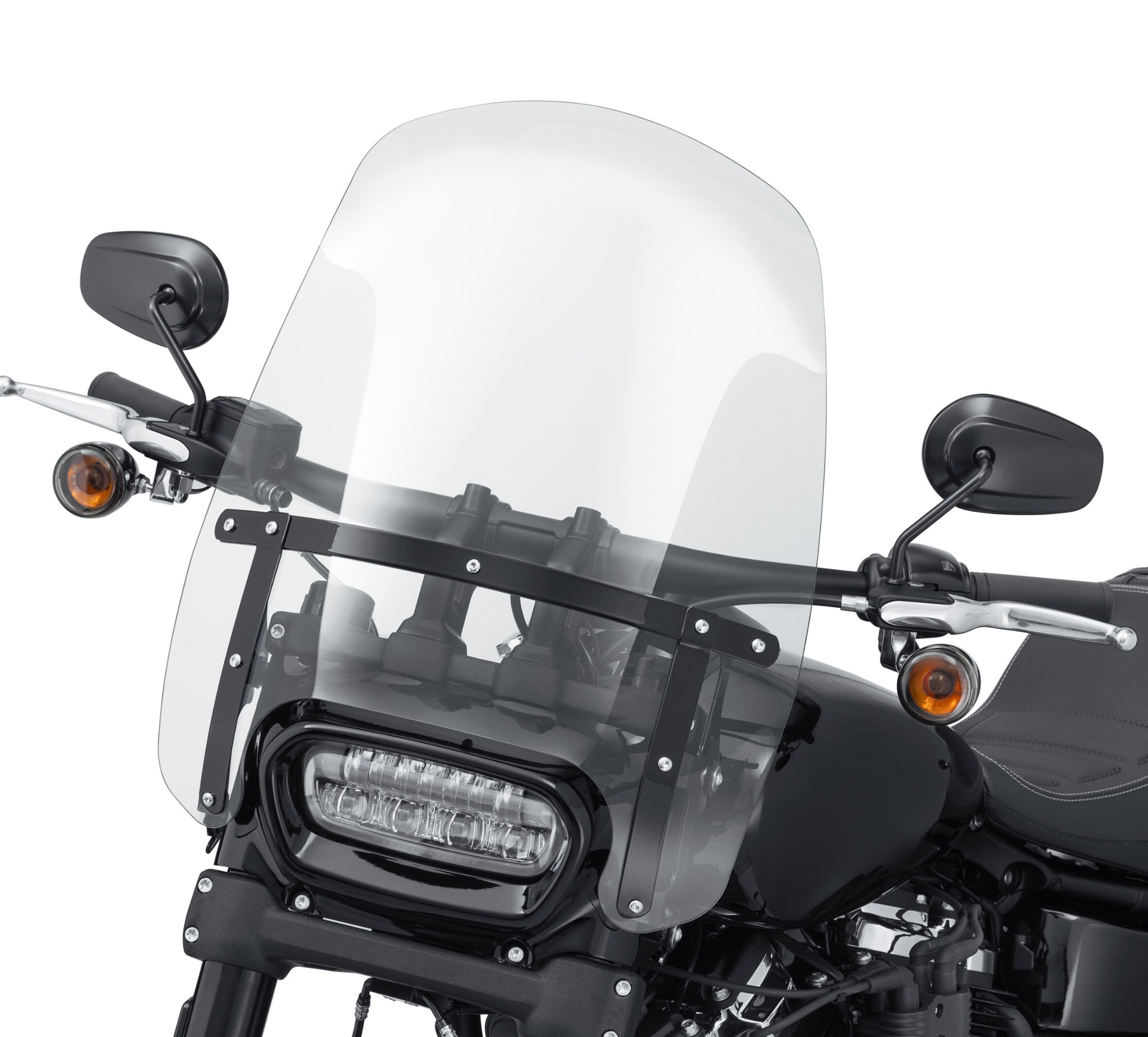 Wind Splitter H-D Detachables Compact 19 in. Windshield