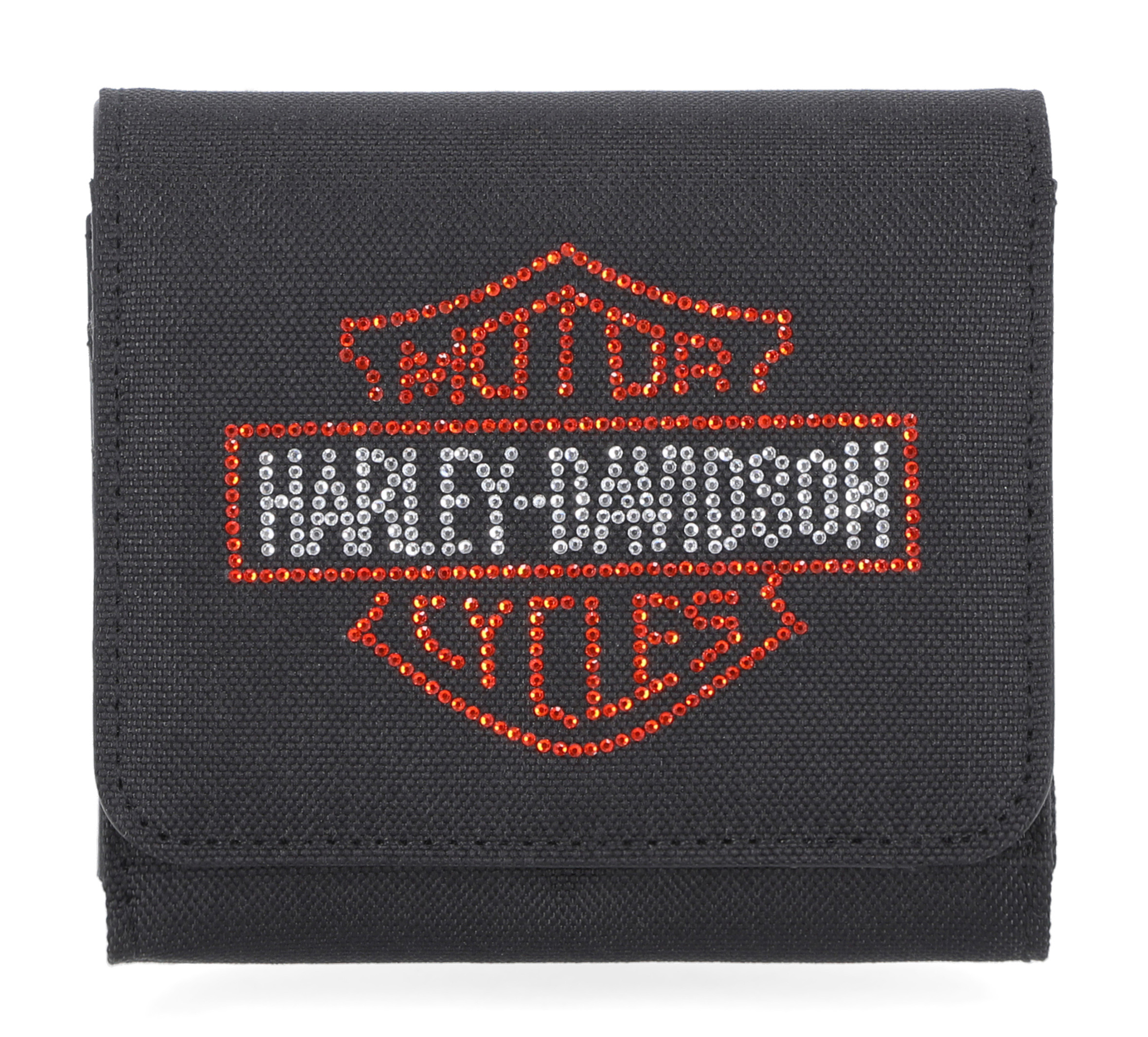 Bar & Shield Rhinestone Indexer Wallet