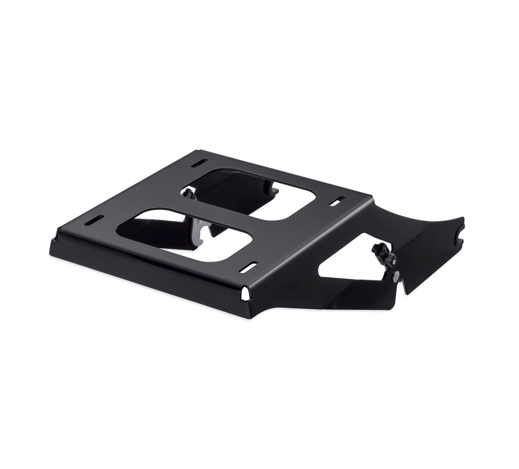 Portapacchi Staccabile Per Harley Touring: Two Up Tour Pack Pak Rack Per Street Glide, Road King, Electra Glide (2014-2022, Nero)
