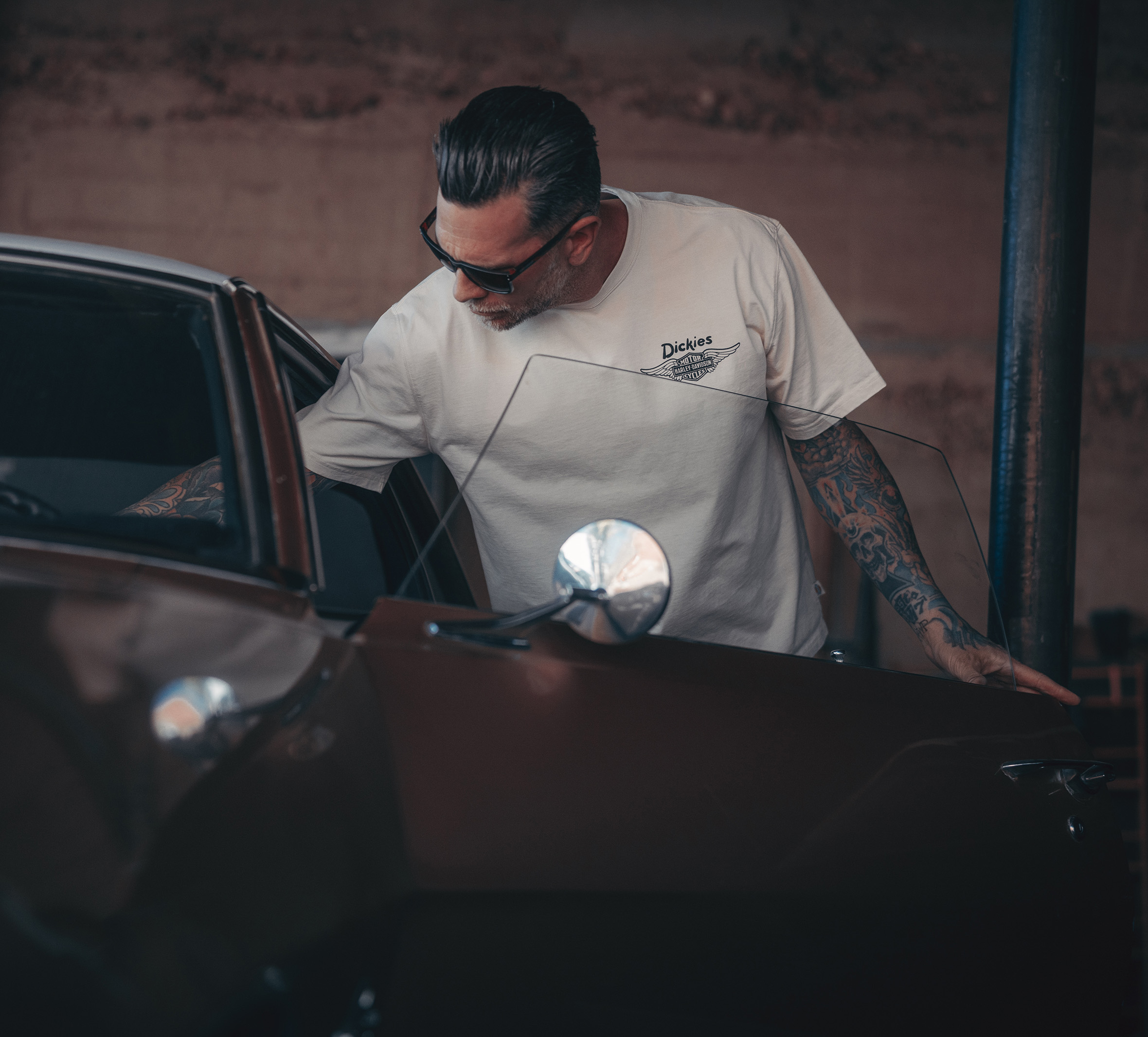 Dickies x H-D Vintage Wash Tee