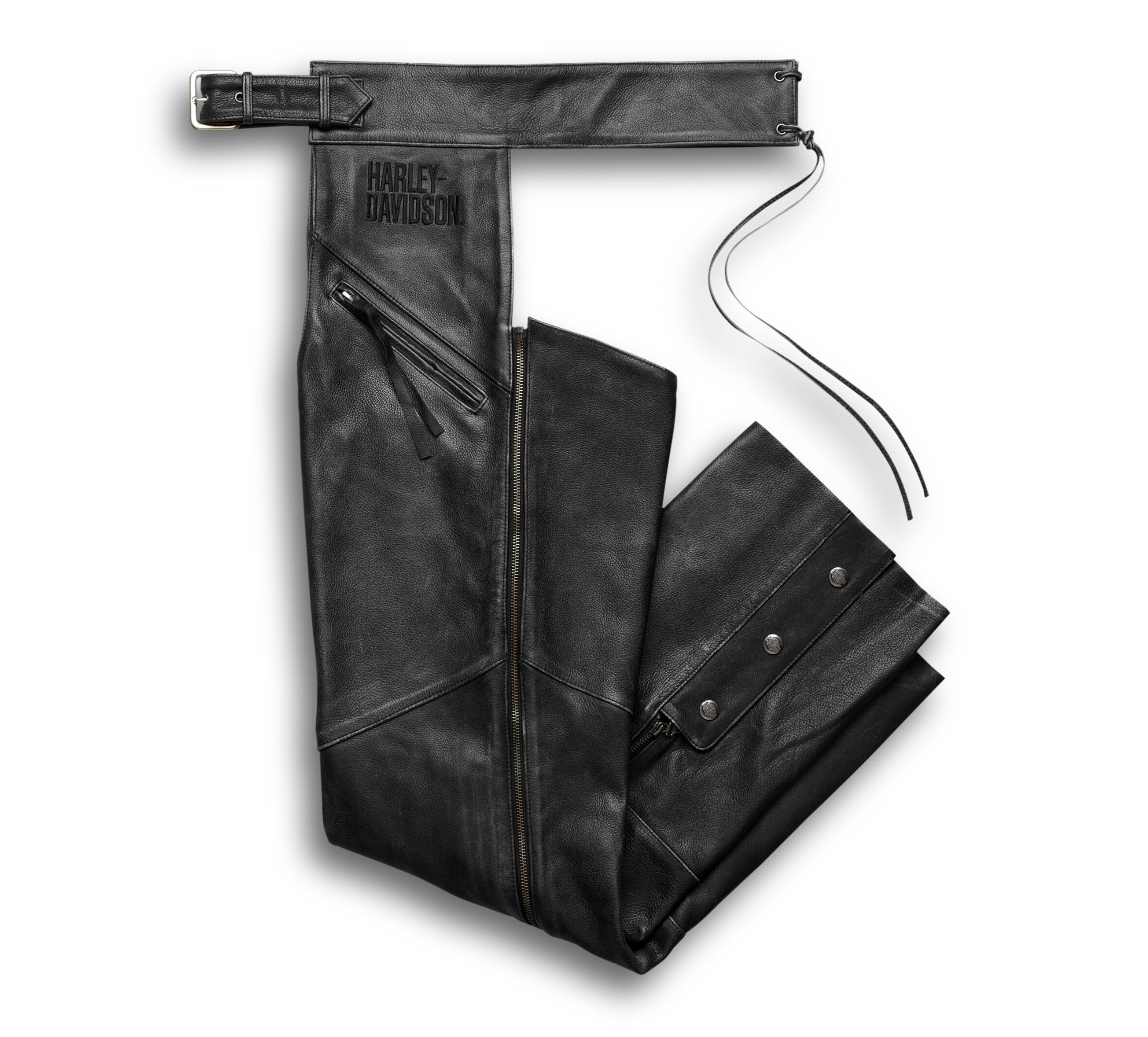 Men's Distressed Leather Chaps - Tall