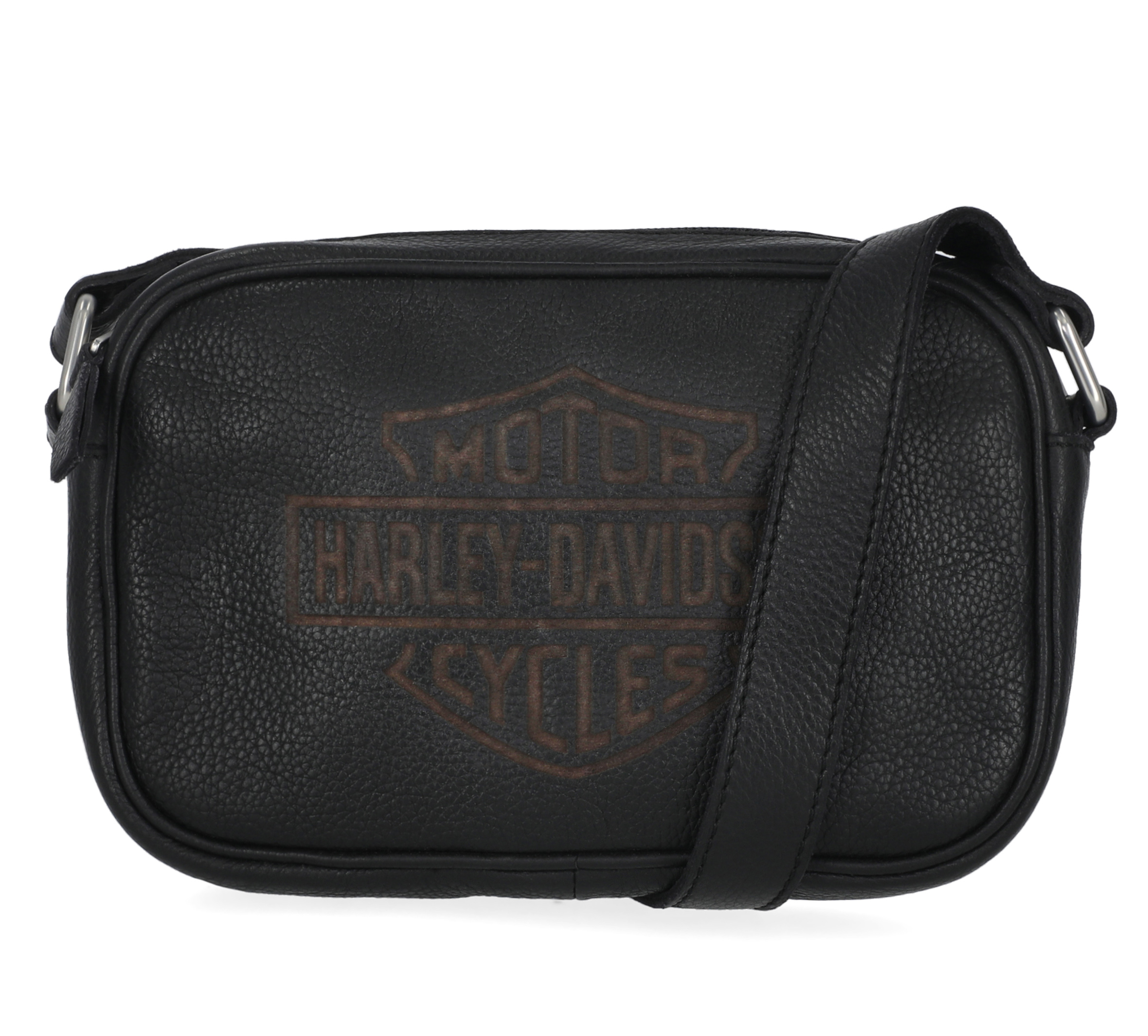 Traditional Bar & Shield Crossbody Bag