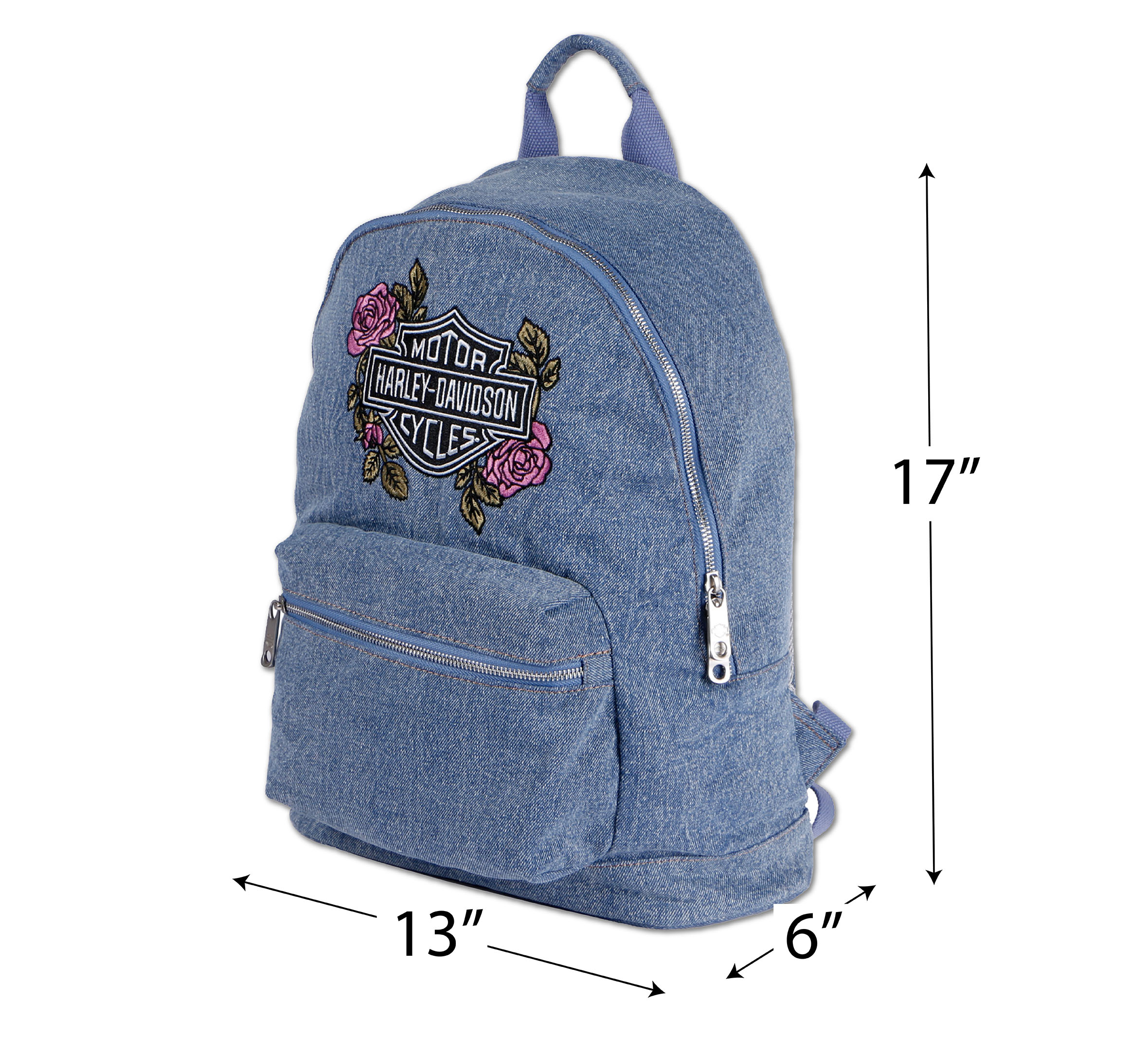 Denim Backpack