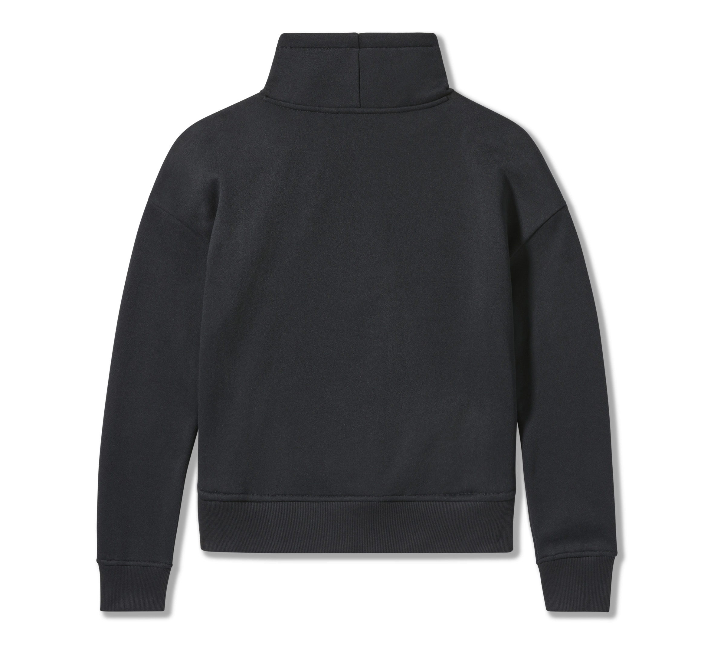 Women's Essential Bar & Shield Funnel Neck Pullover
