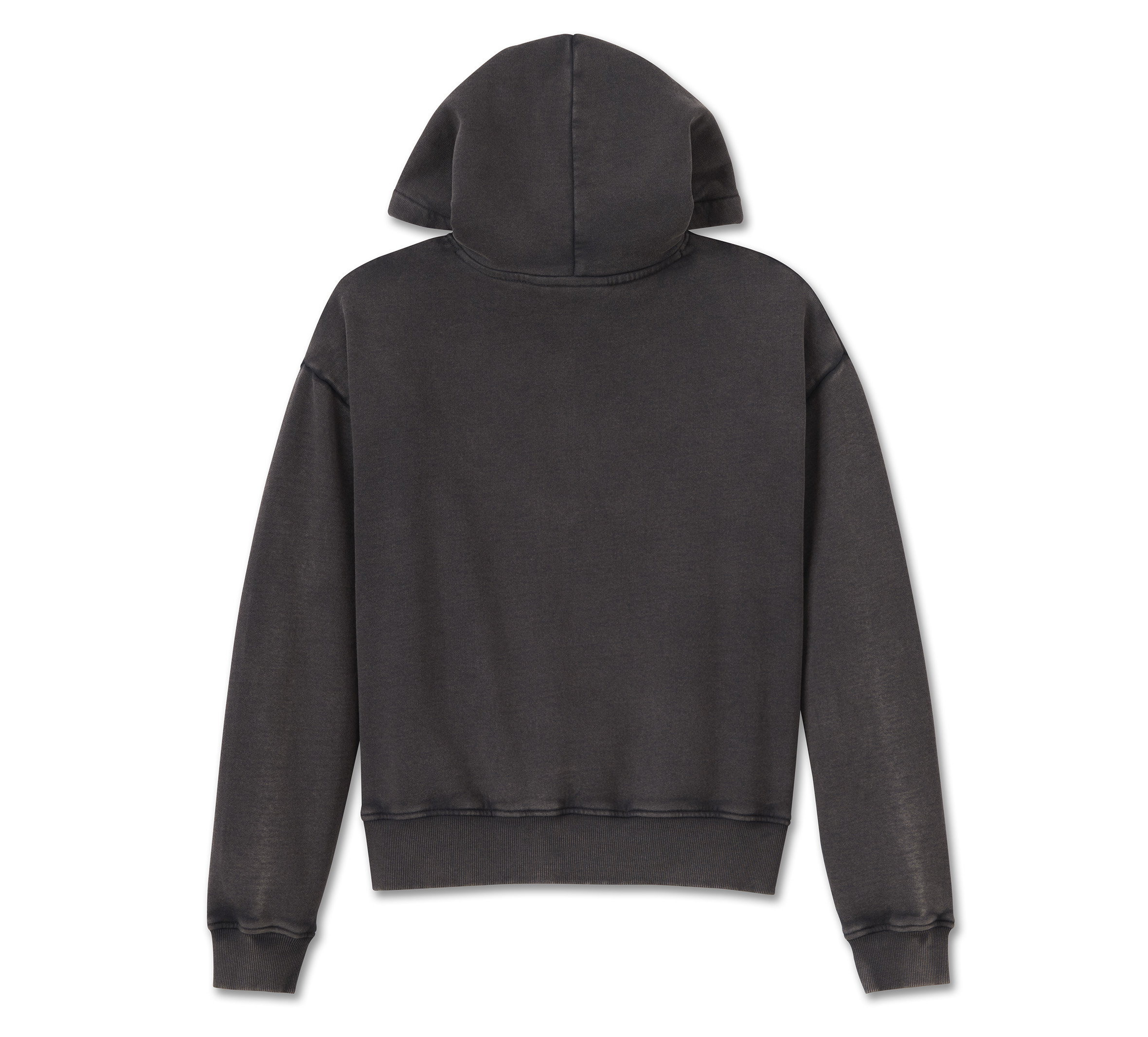 Women's Oversized Washed Bar & Shield Hoodie