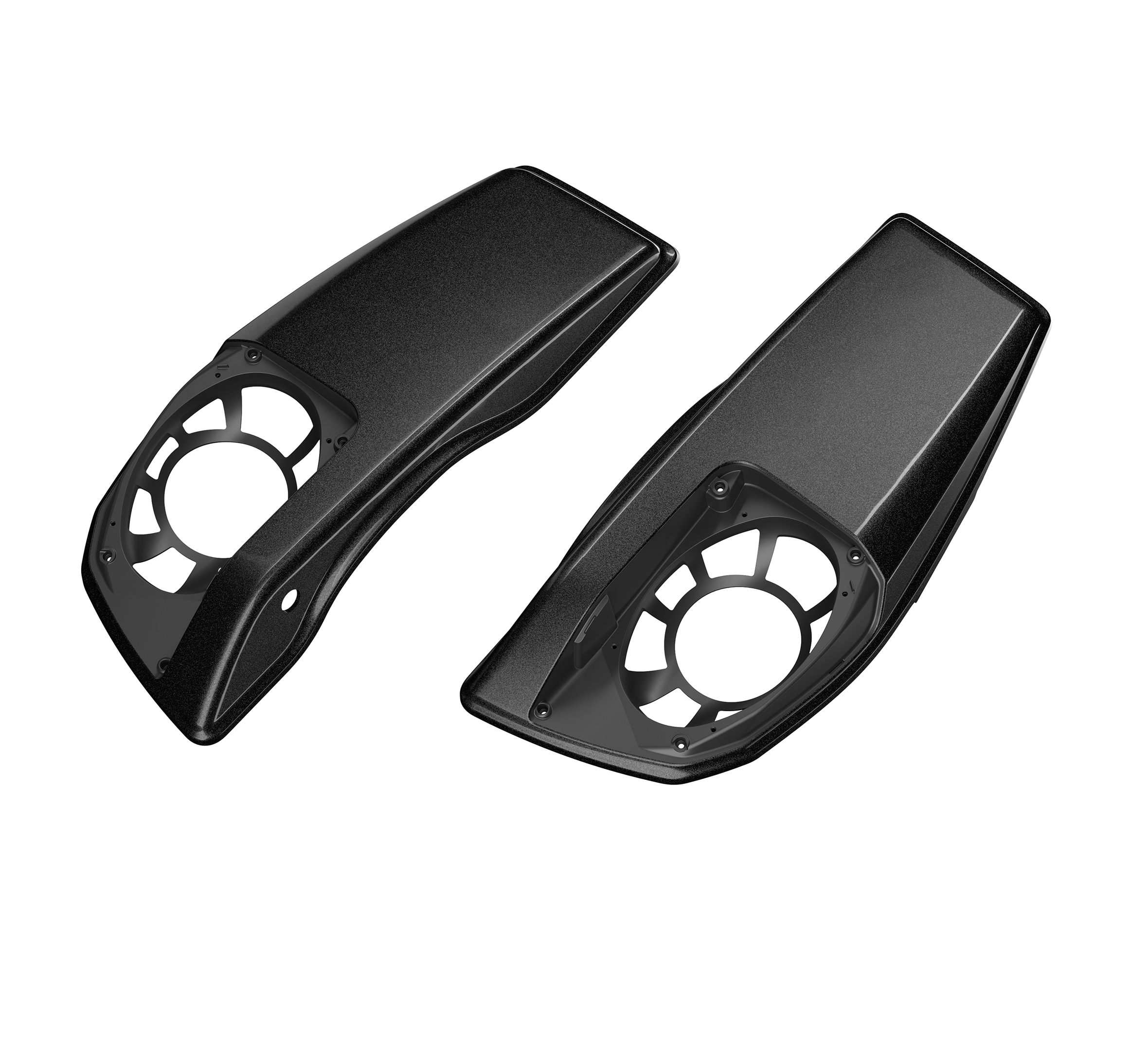 Color Matched Saddlebag Speaker Lids - Left & Right