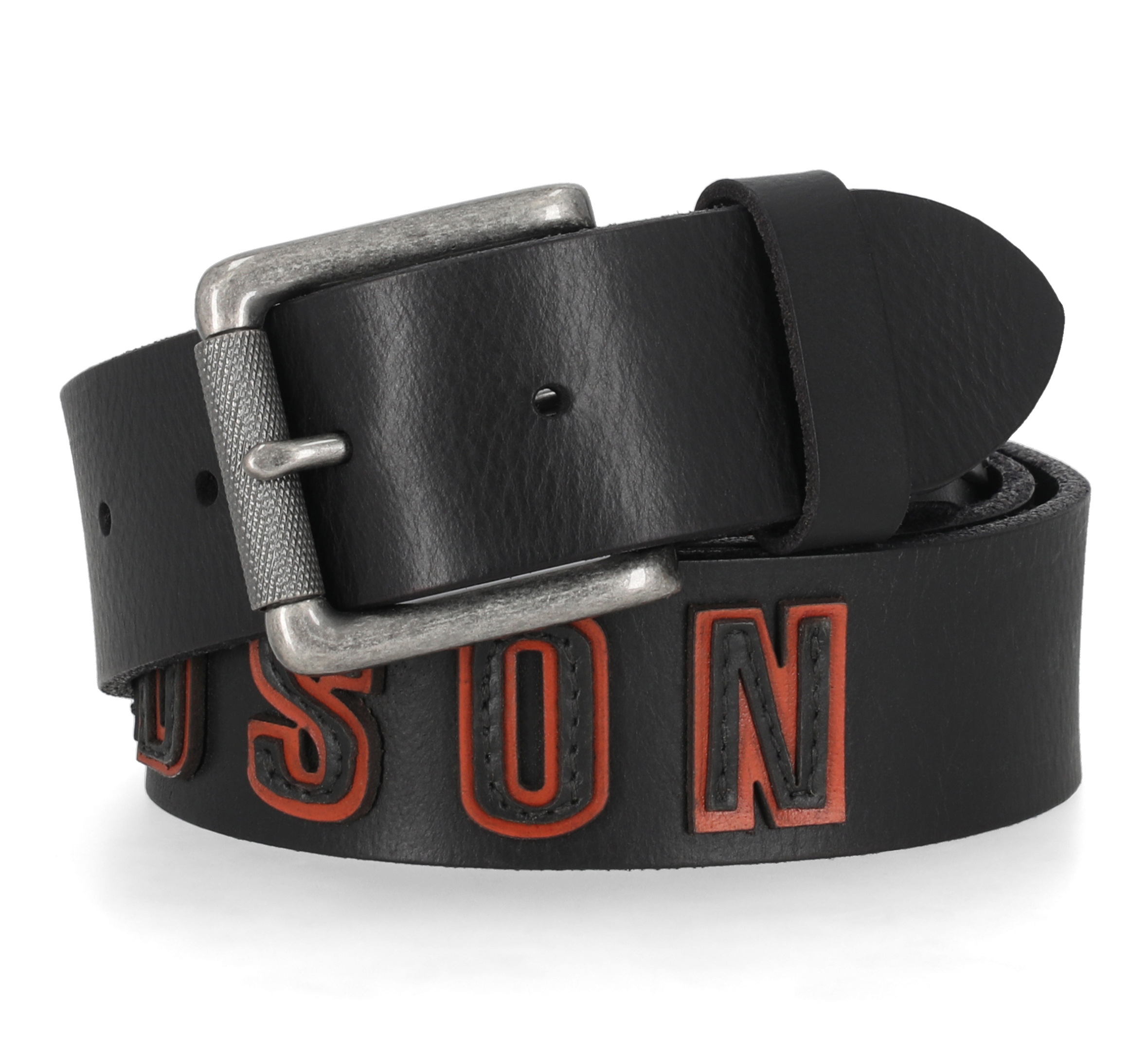 Harley-Davidson エンブレム ベルト Mens Rivet Harley-Davidson Logo