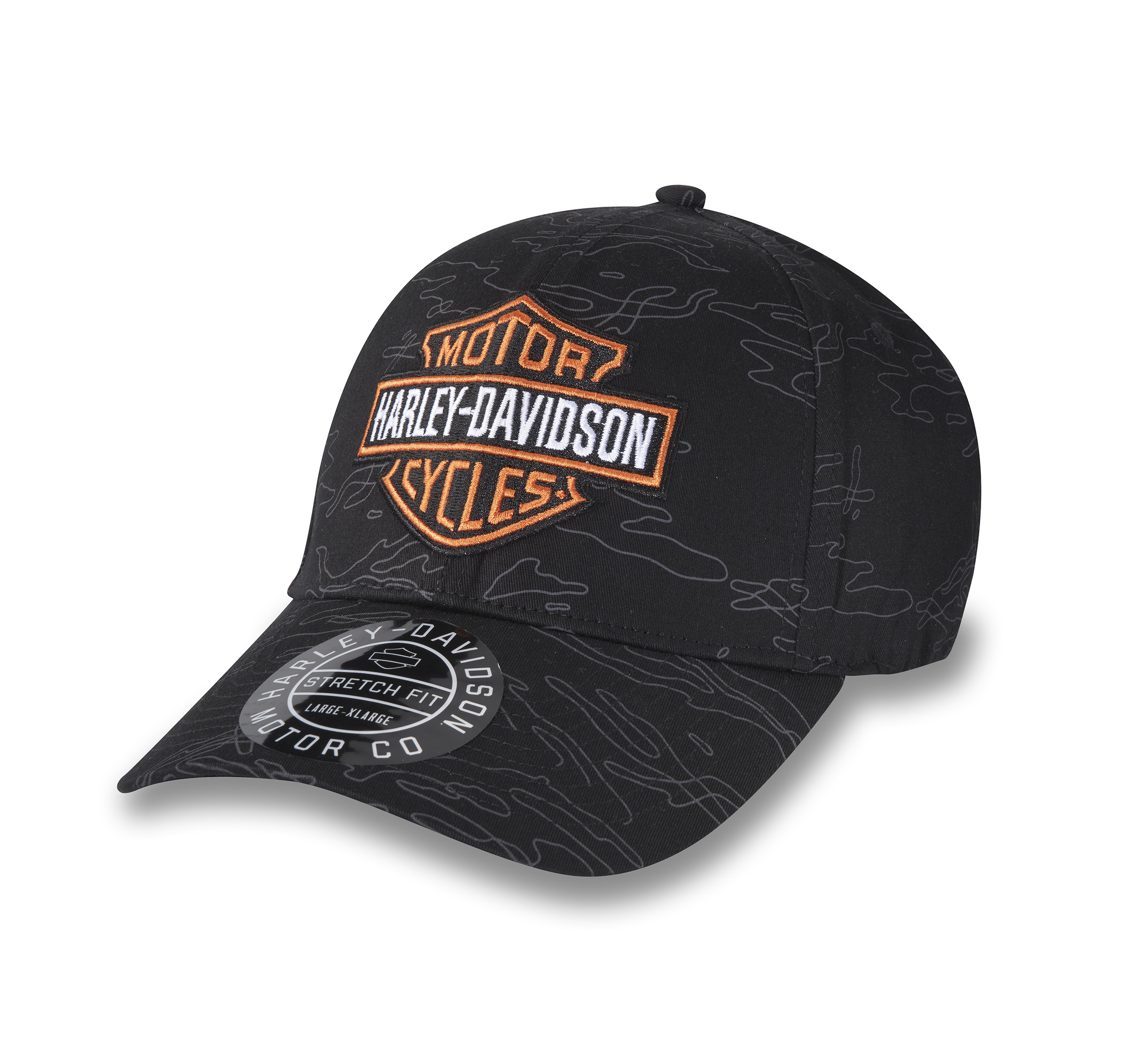 Enflame Bar & Shield Stretch-Fit Baseball Hat
