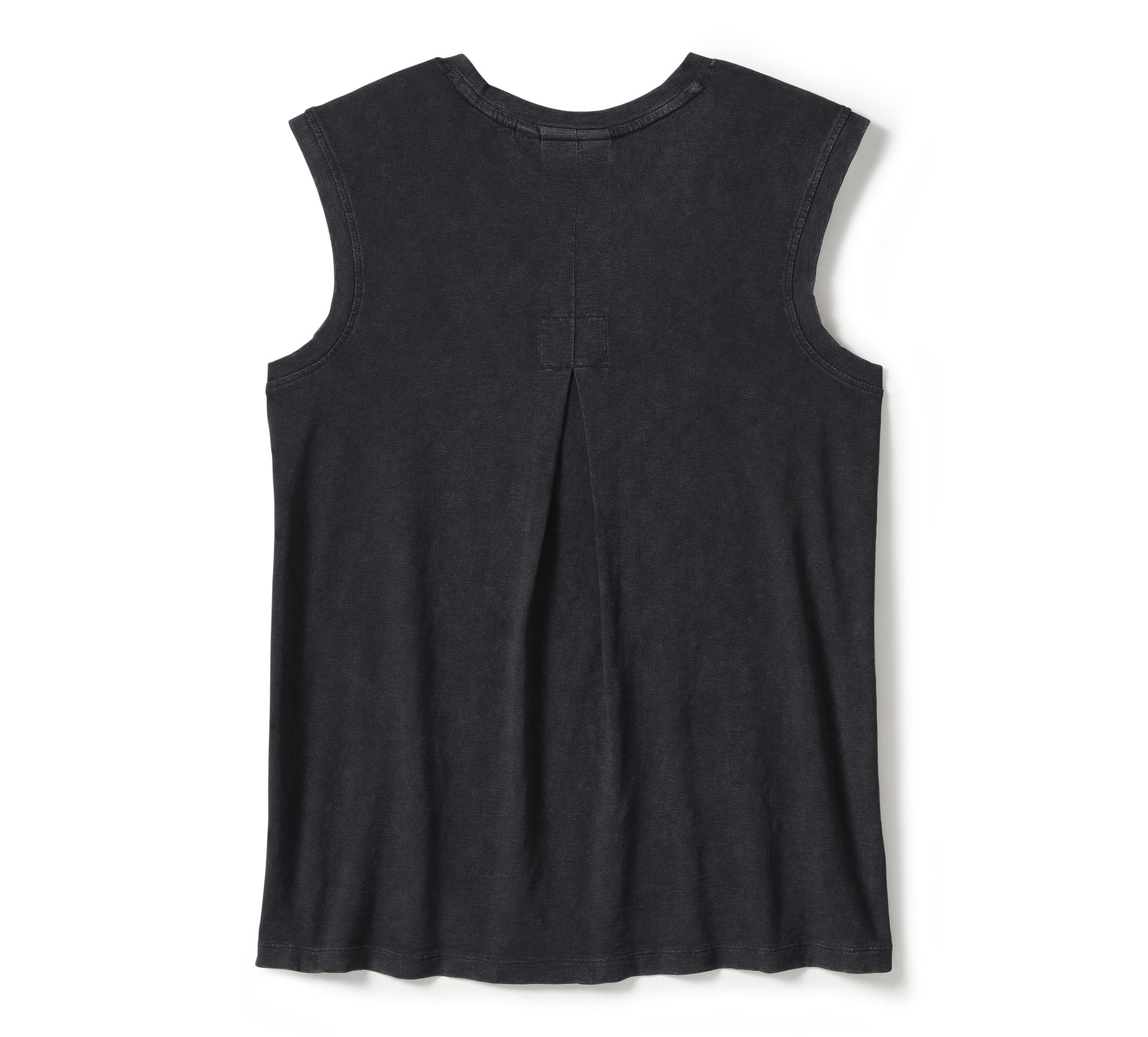 Women's Essential Arched Font Cap Sleeve Tank
