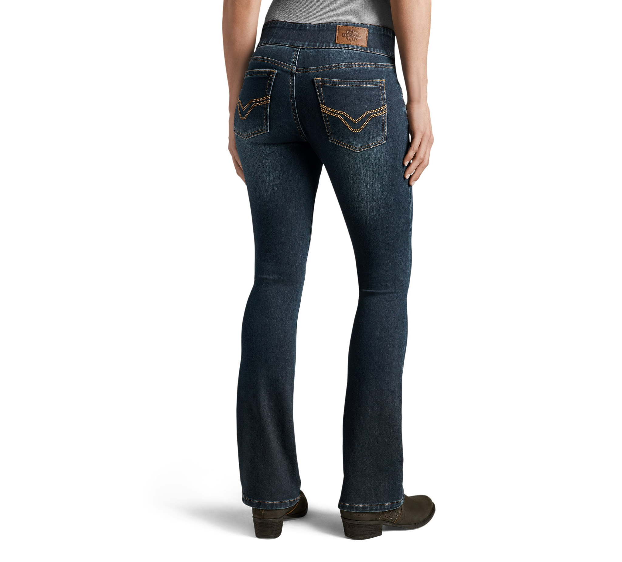 Women's Bootcut Stretch Waistband Jeans