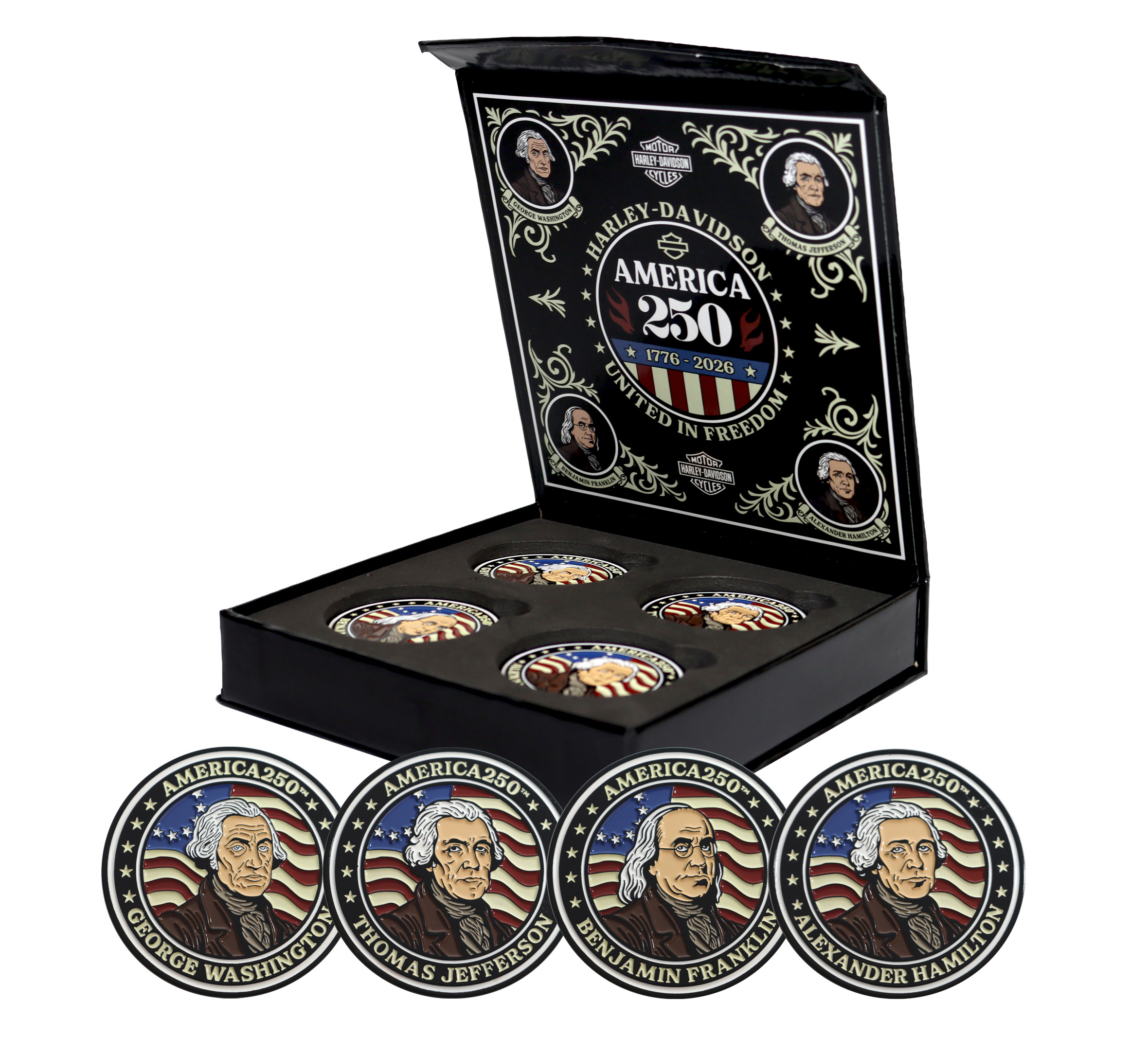 H-D™ America250® Legacy Series Collector Coin Set | Harley